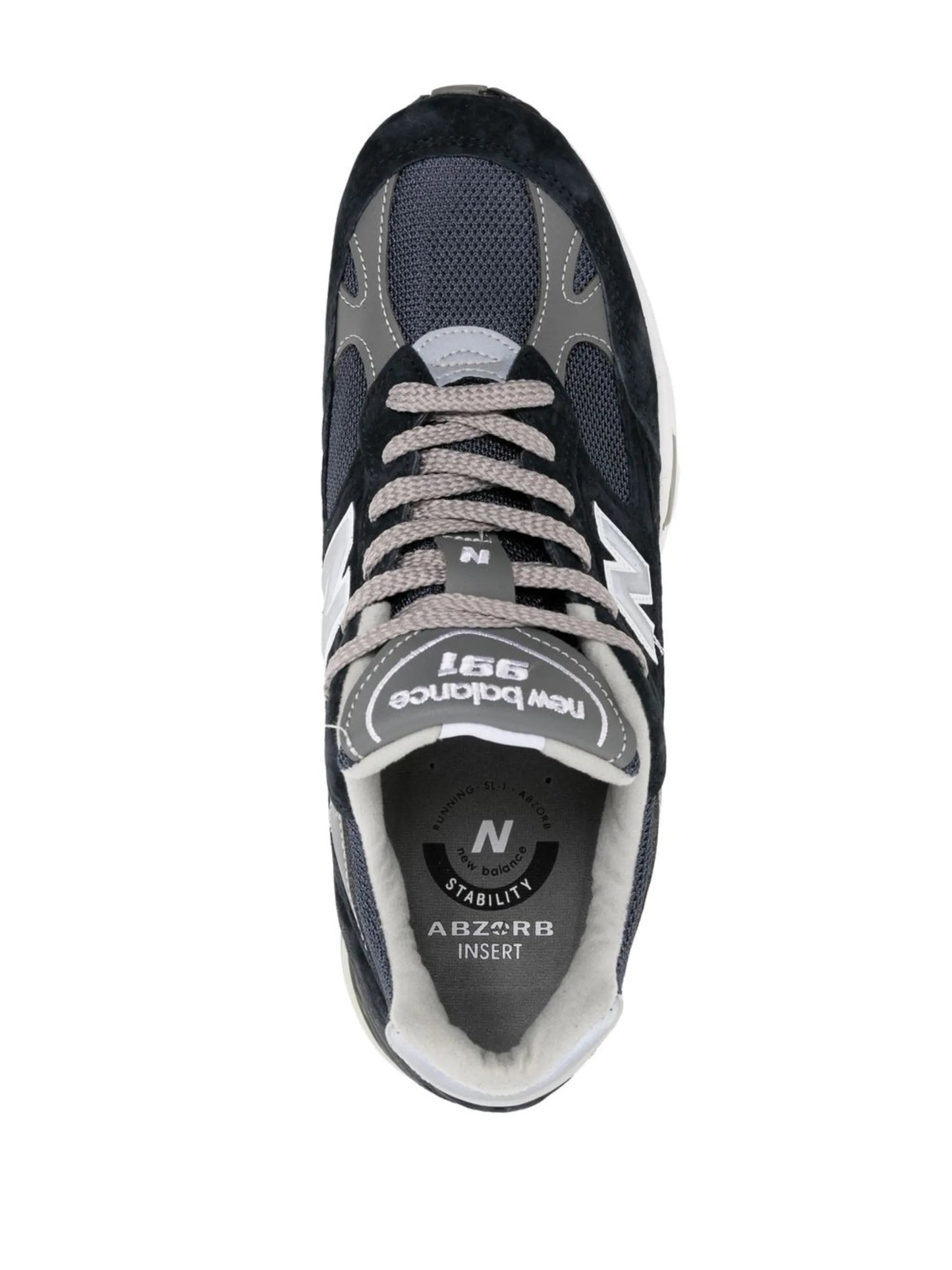 logo-patch lace-up sneakers