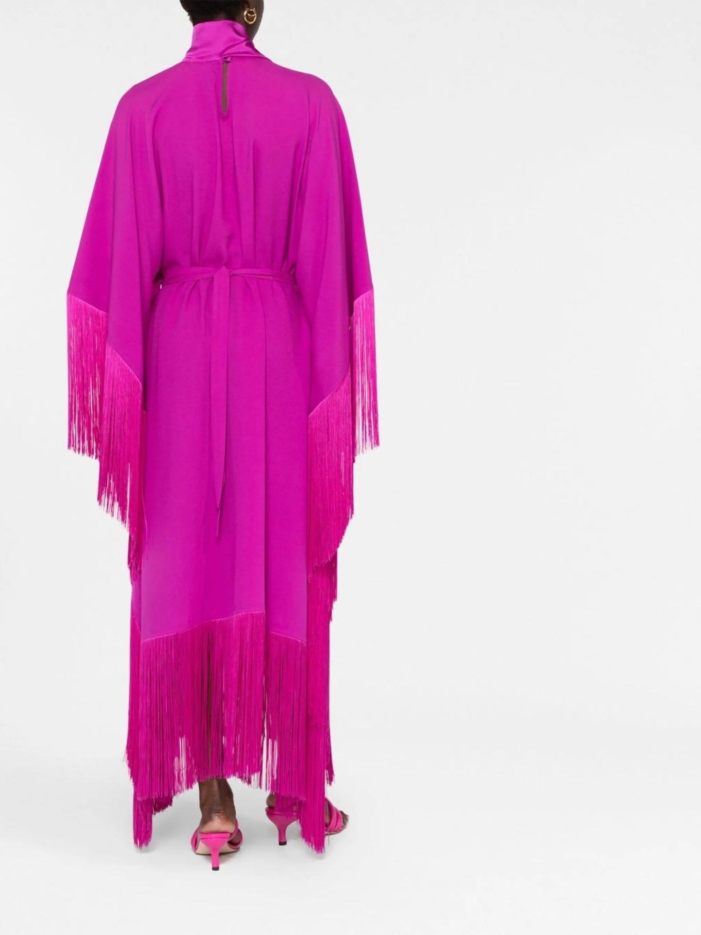 Mrs Ross fringed kaftan dress