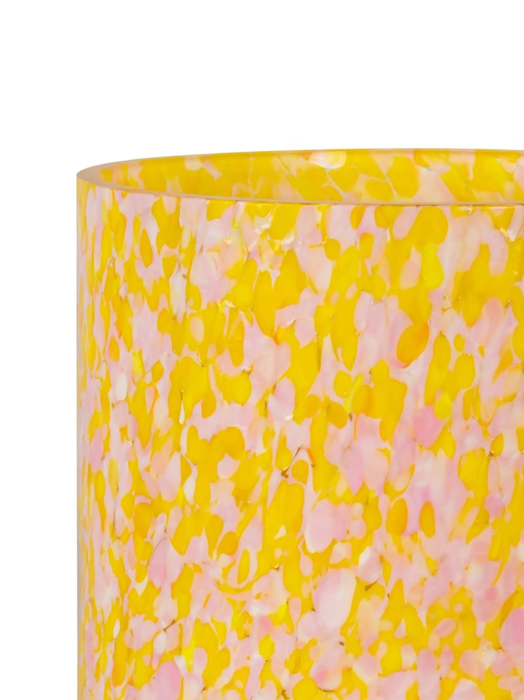 Macchia Murano glass vase