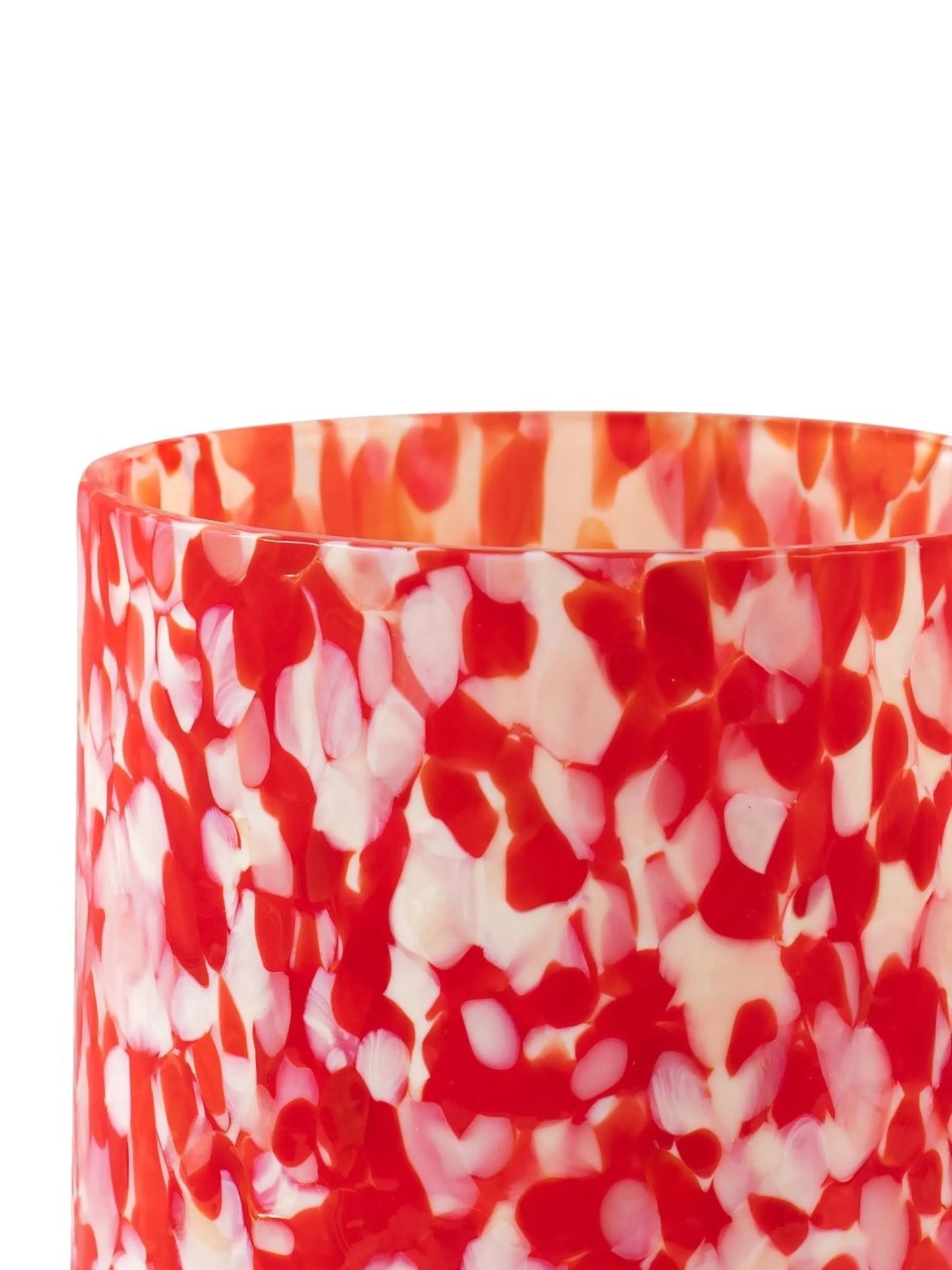 Macchia Murano glass set of two tumblers