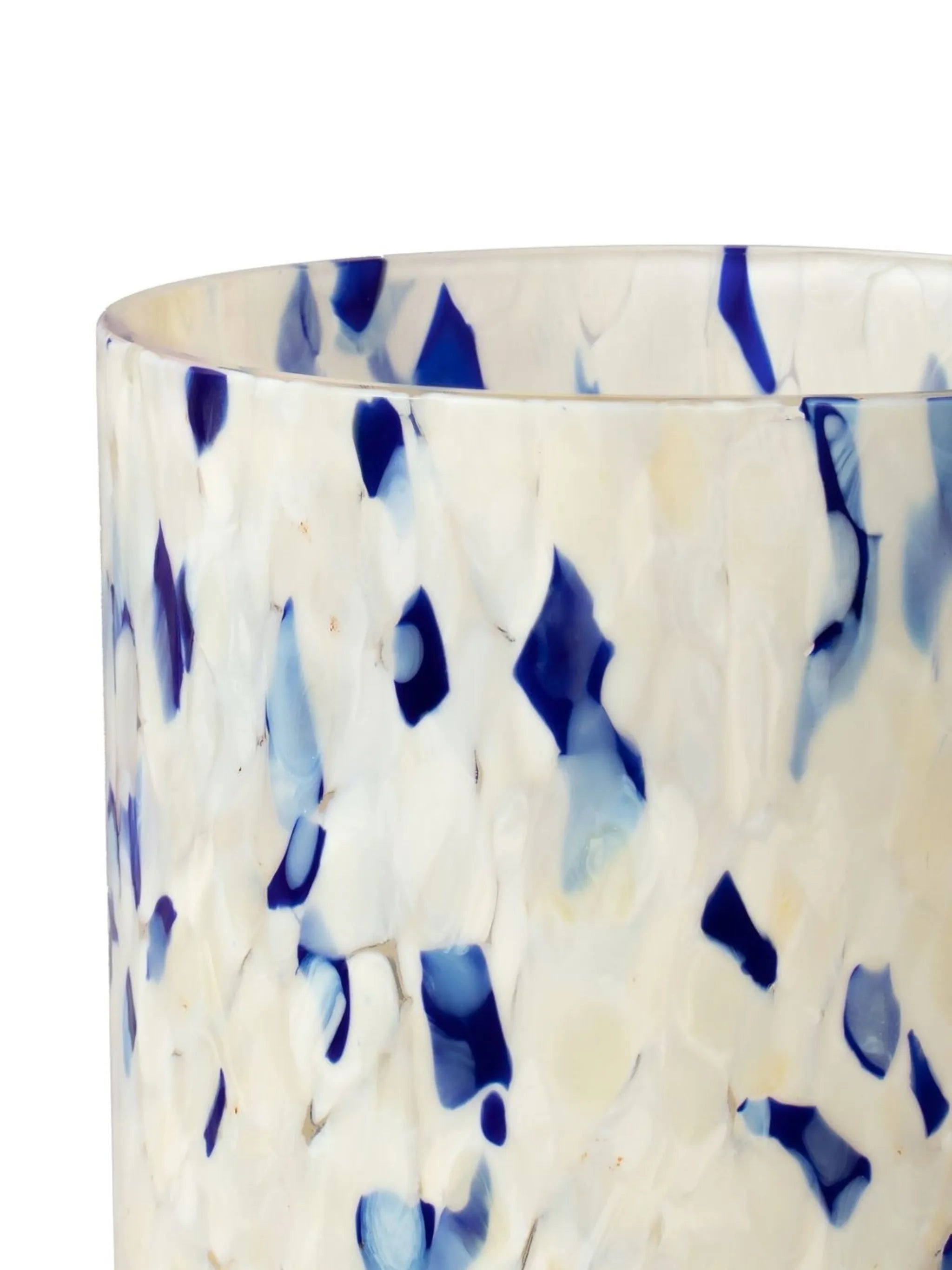 Macchia Murano glass set of two tumblers