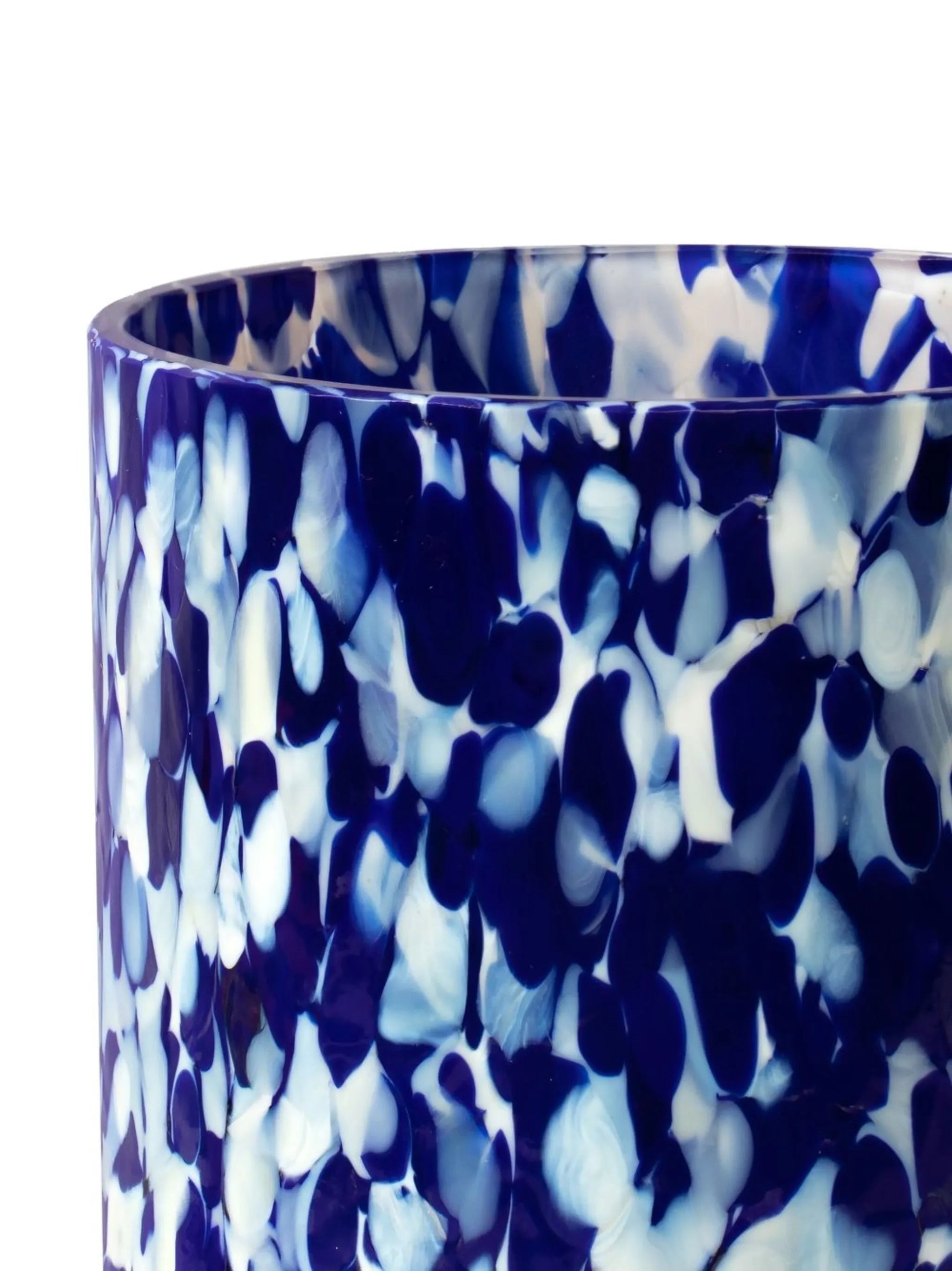 Macchia Murano glass set of two tumblers