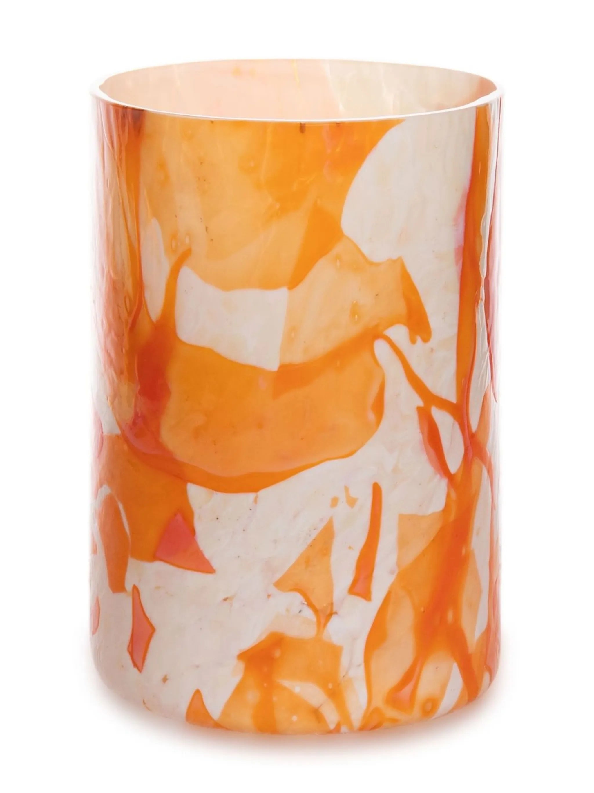 Nougat Murano glass tumblers (set of two)