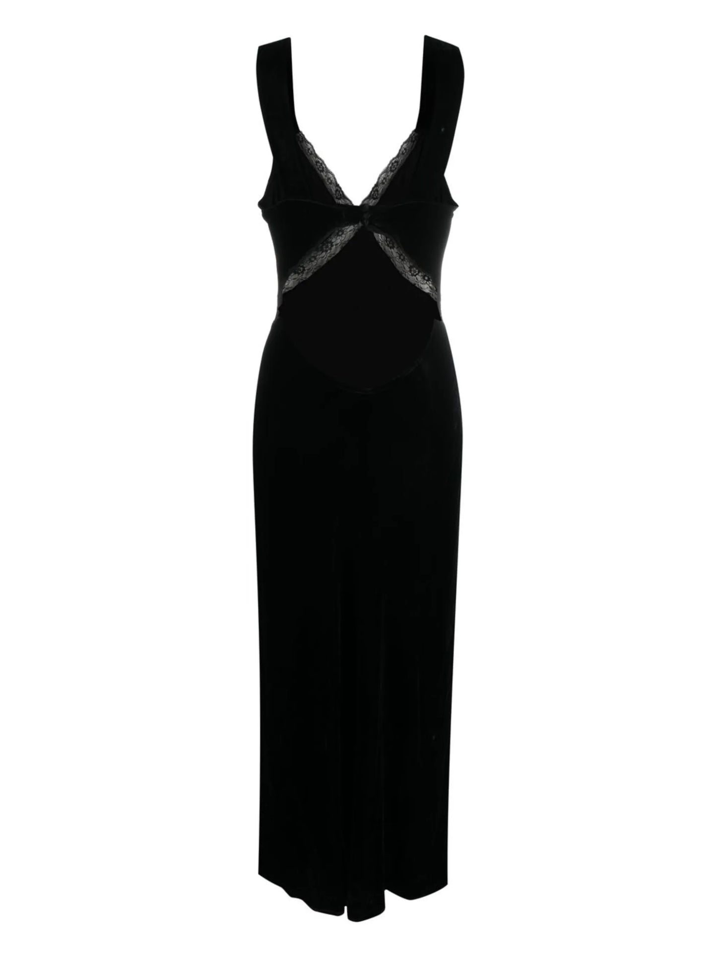 Lorenzo velvet gown