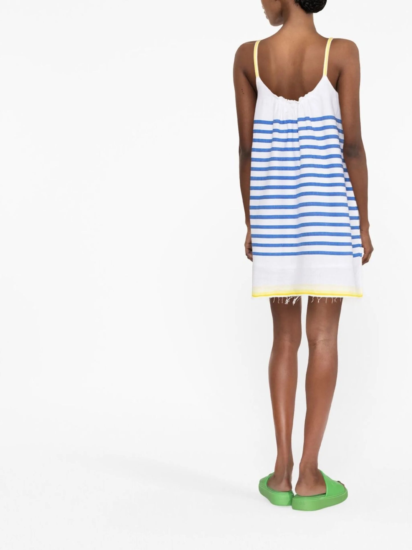 Hirut striped shift dress