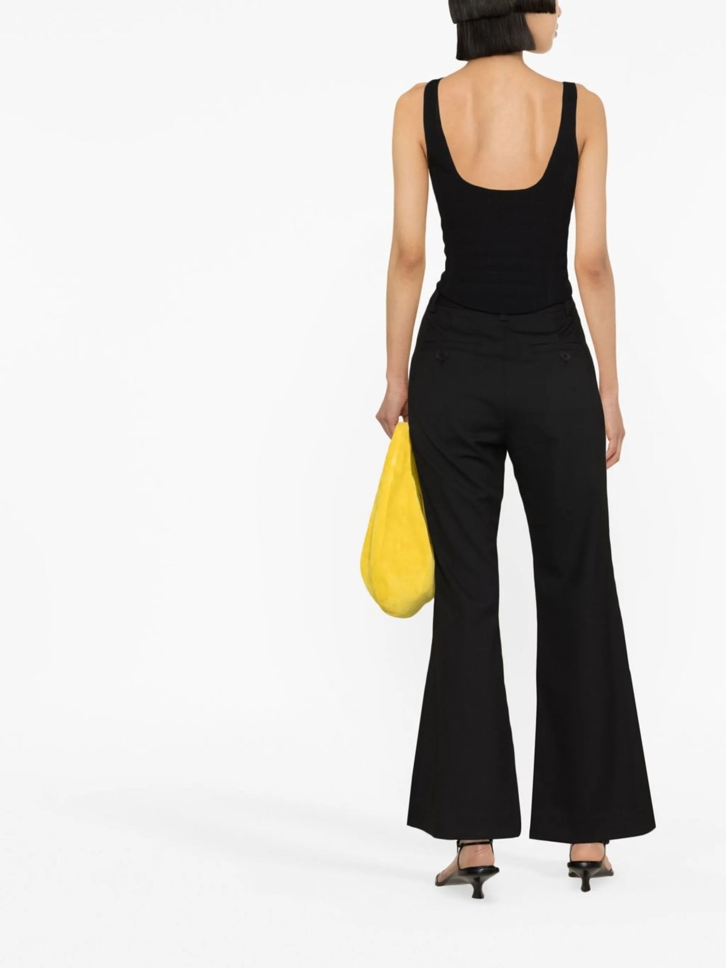 Lottie seam-detail bodice top