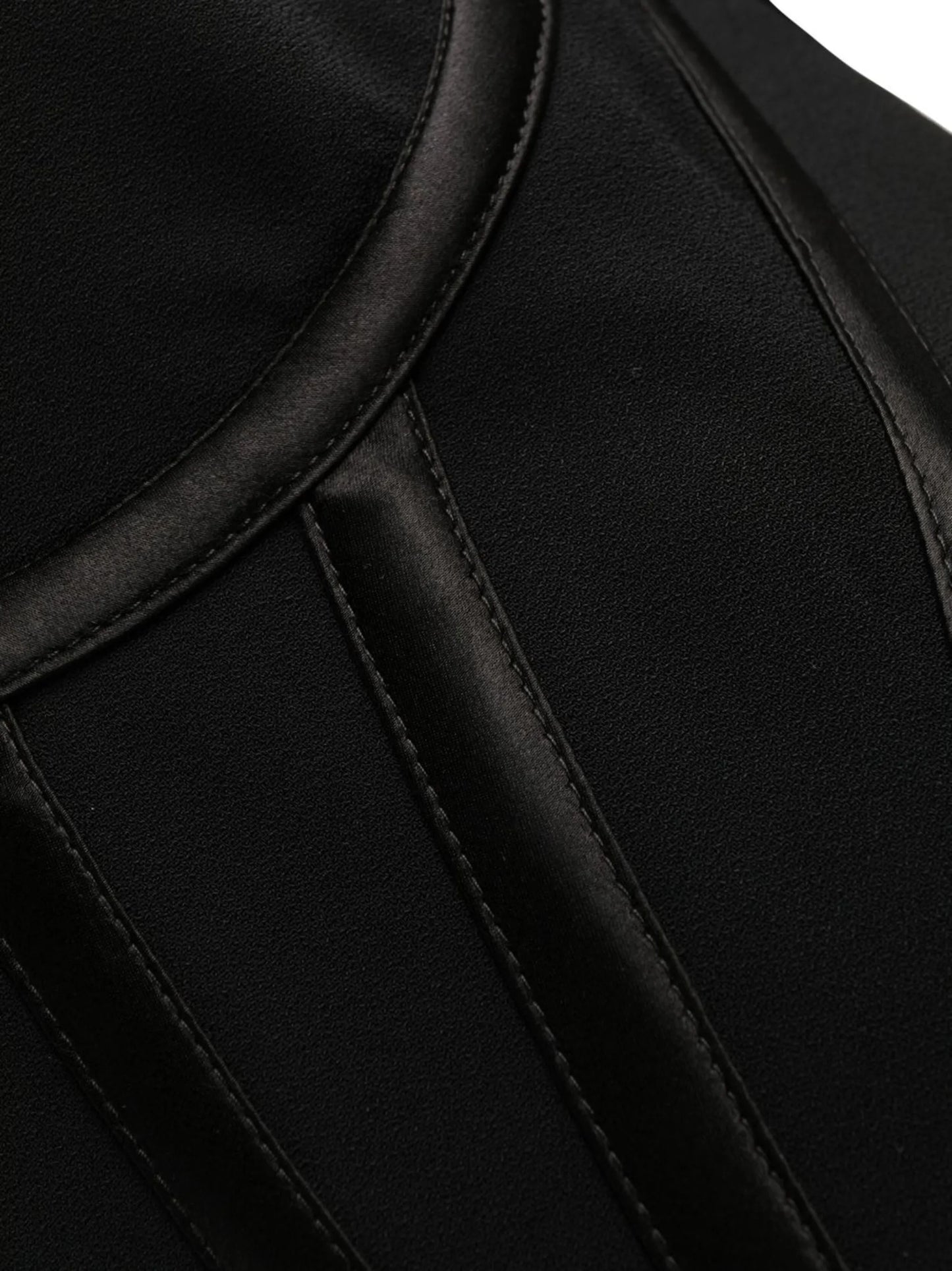 corset-style minidress