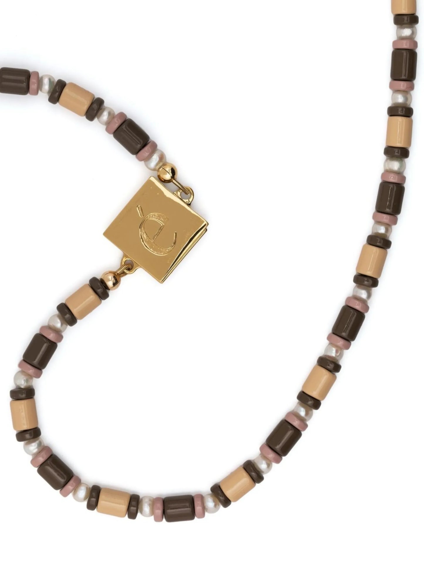 beaded pearl necklace