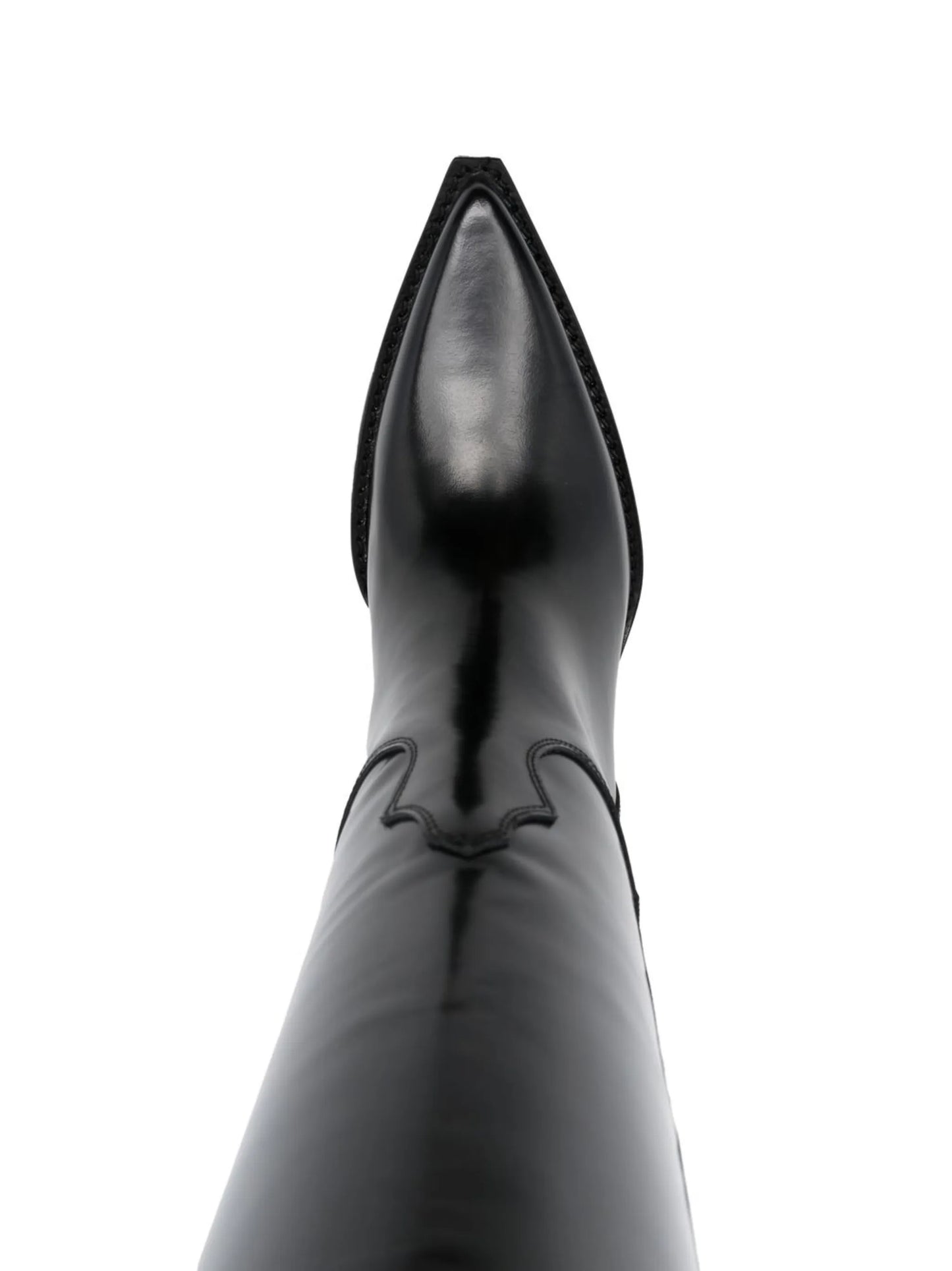 90mm pointed-toe knee-high boots