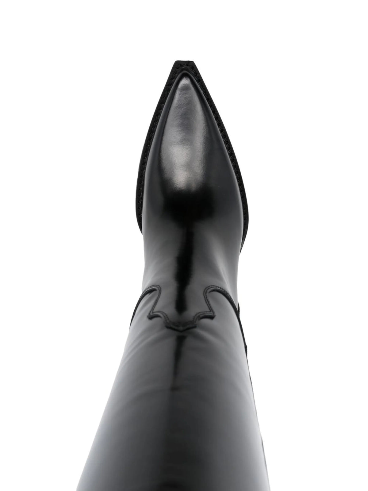 90mm pointed-toe knee-high boots