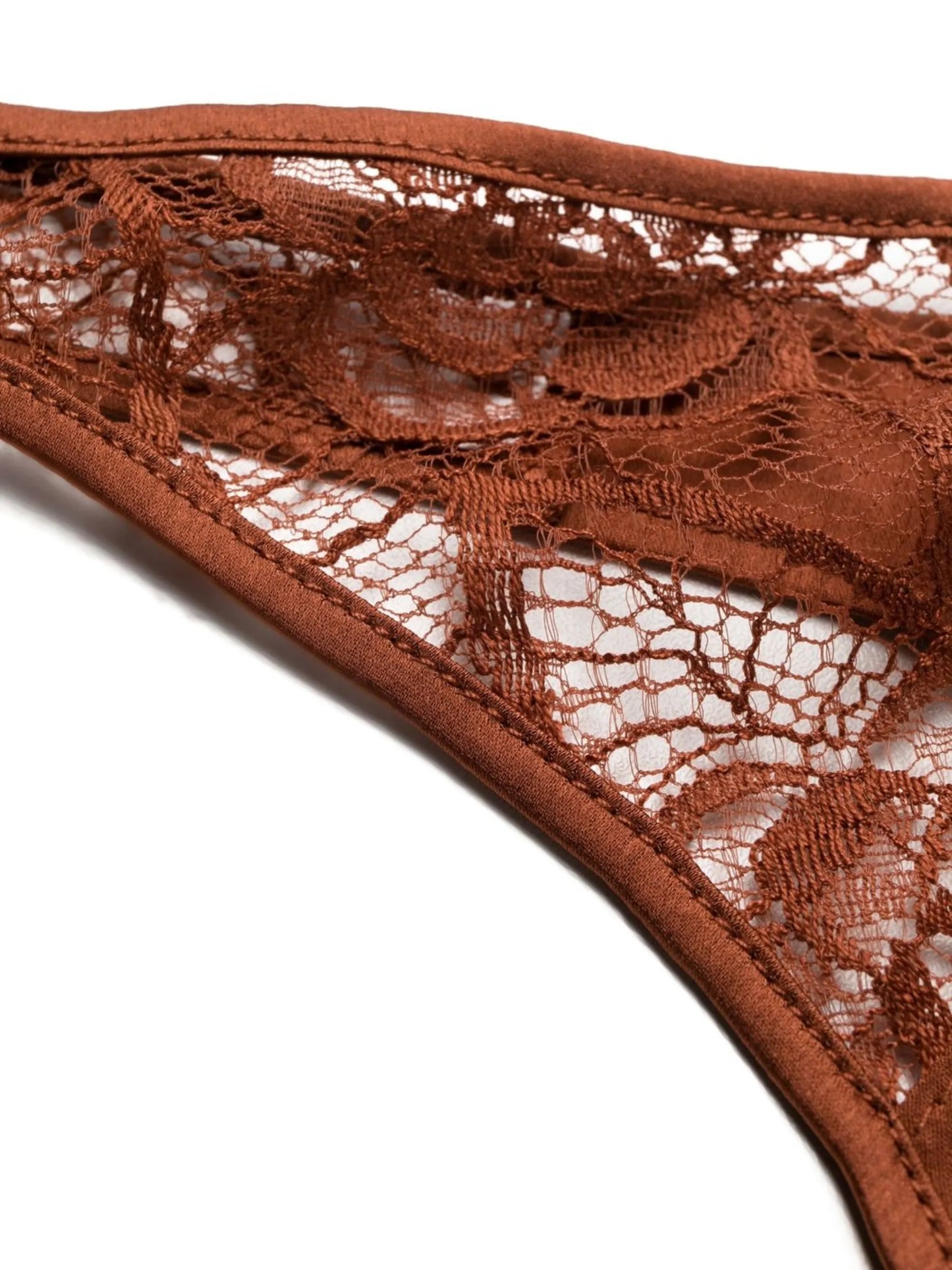 Coquette lace thong