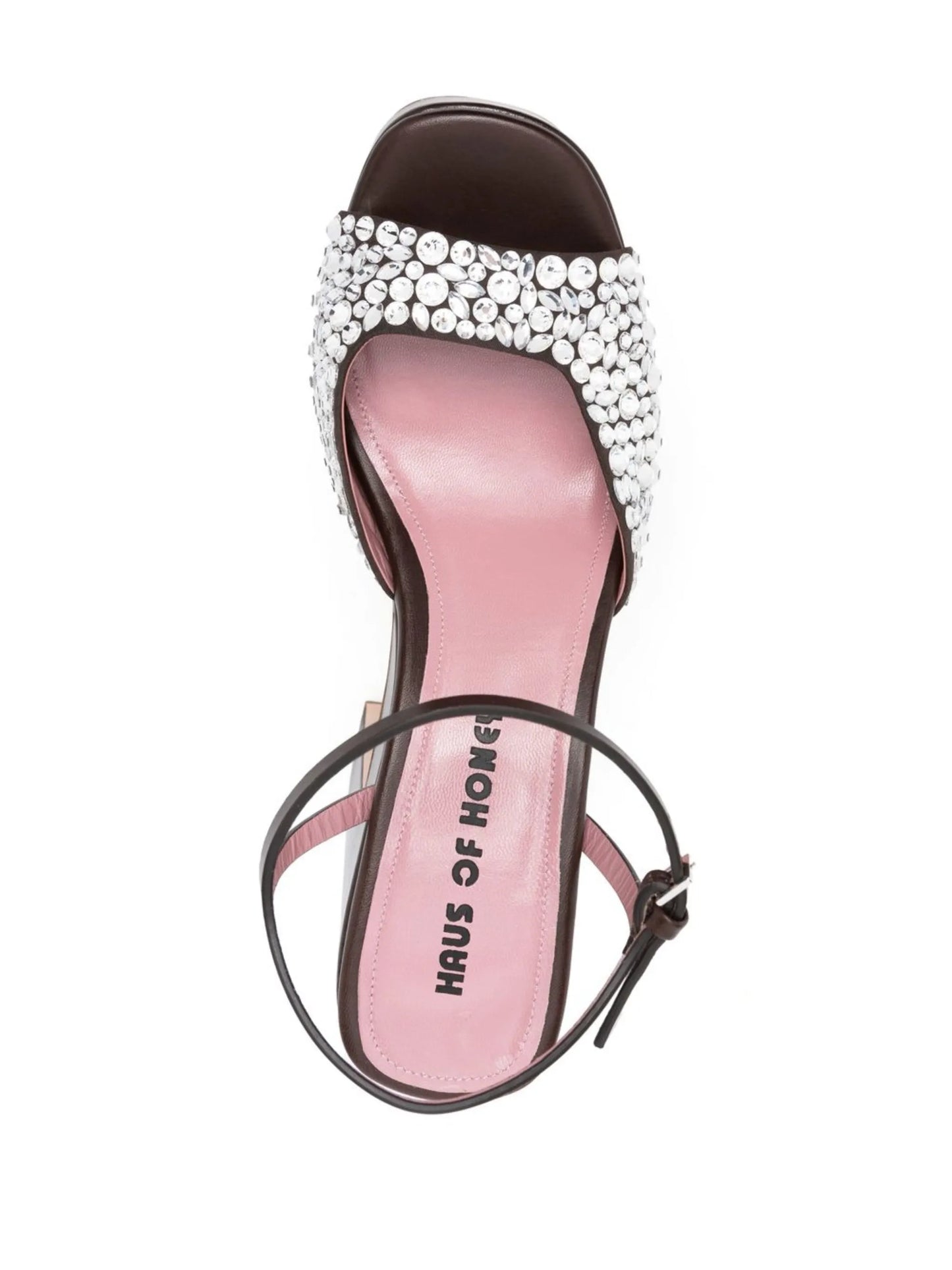 crystal-embellished platform sandals