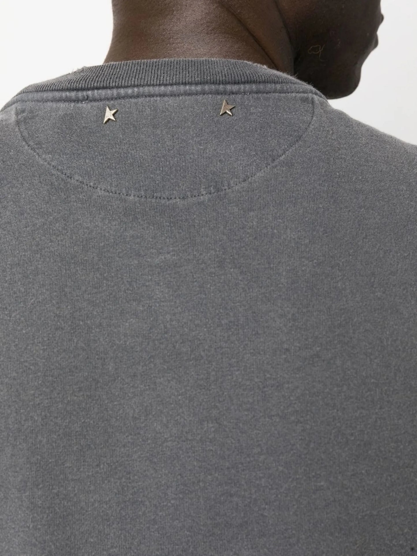 logo-print appliqué T-shirt