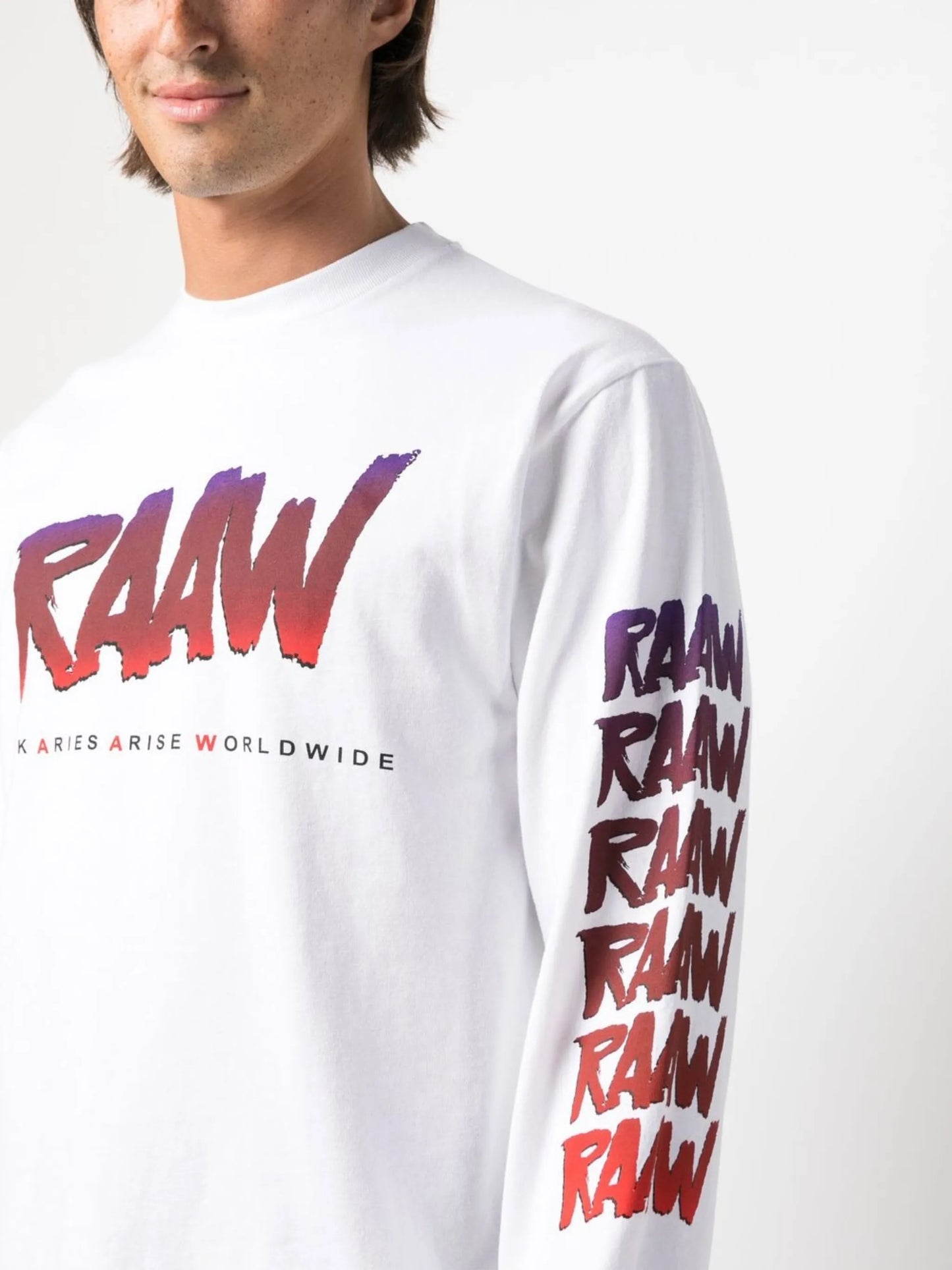 logo-print crew-neck sweatshirt