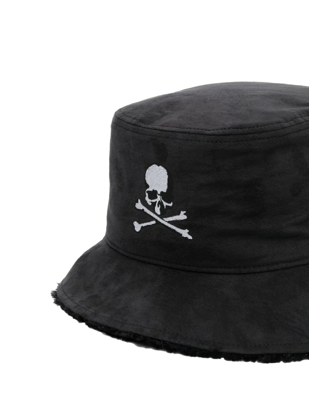 logo-embroidered bucket hat