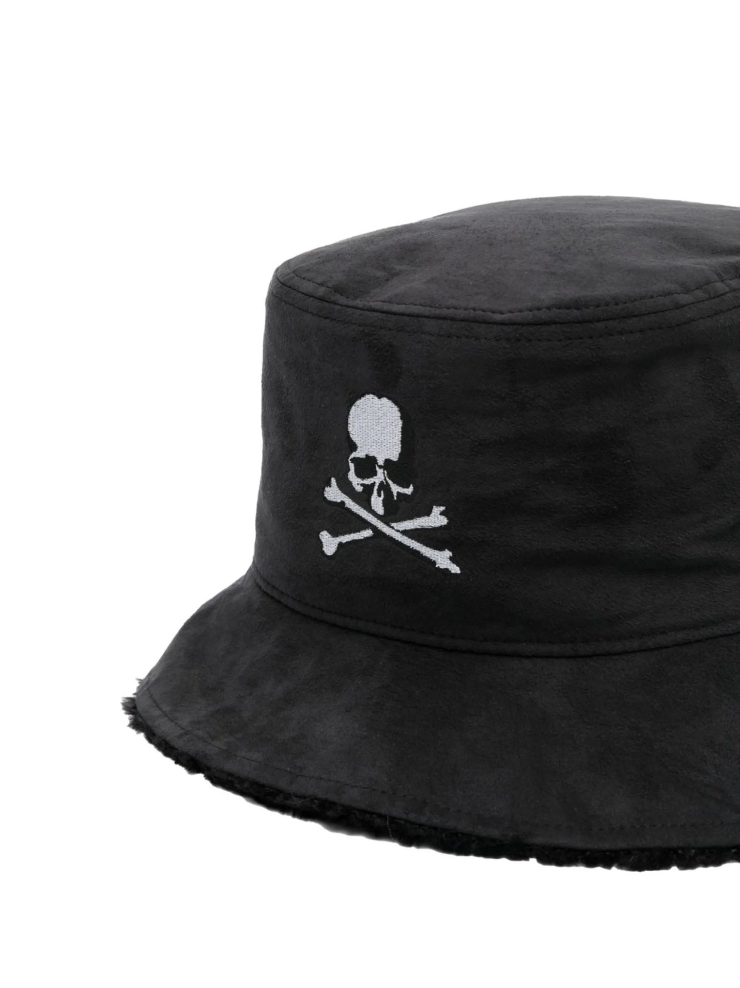 logo-embroidered bucket hat