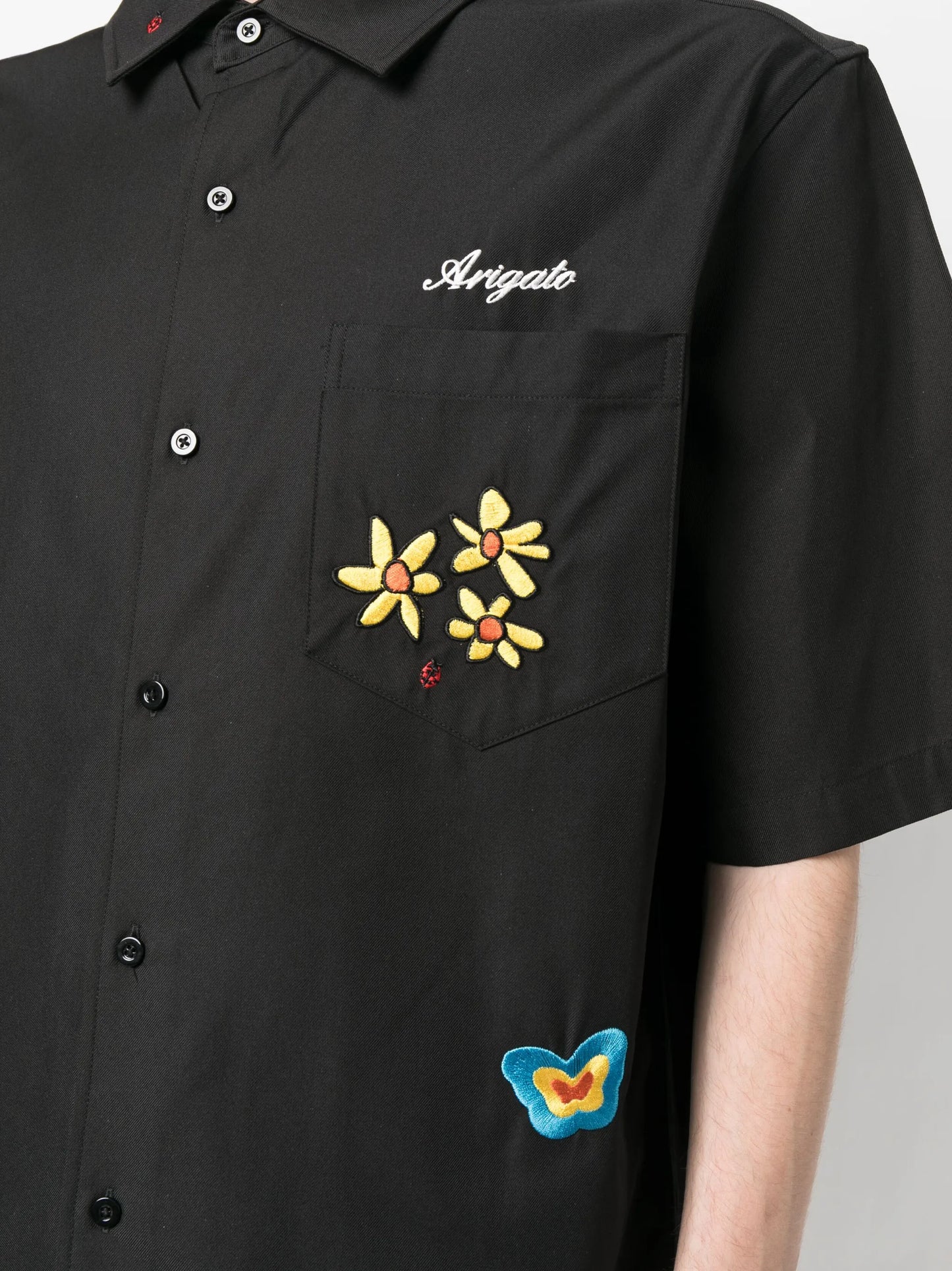 Trip embroidered-details shirt