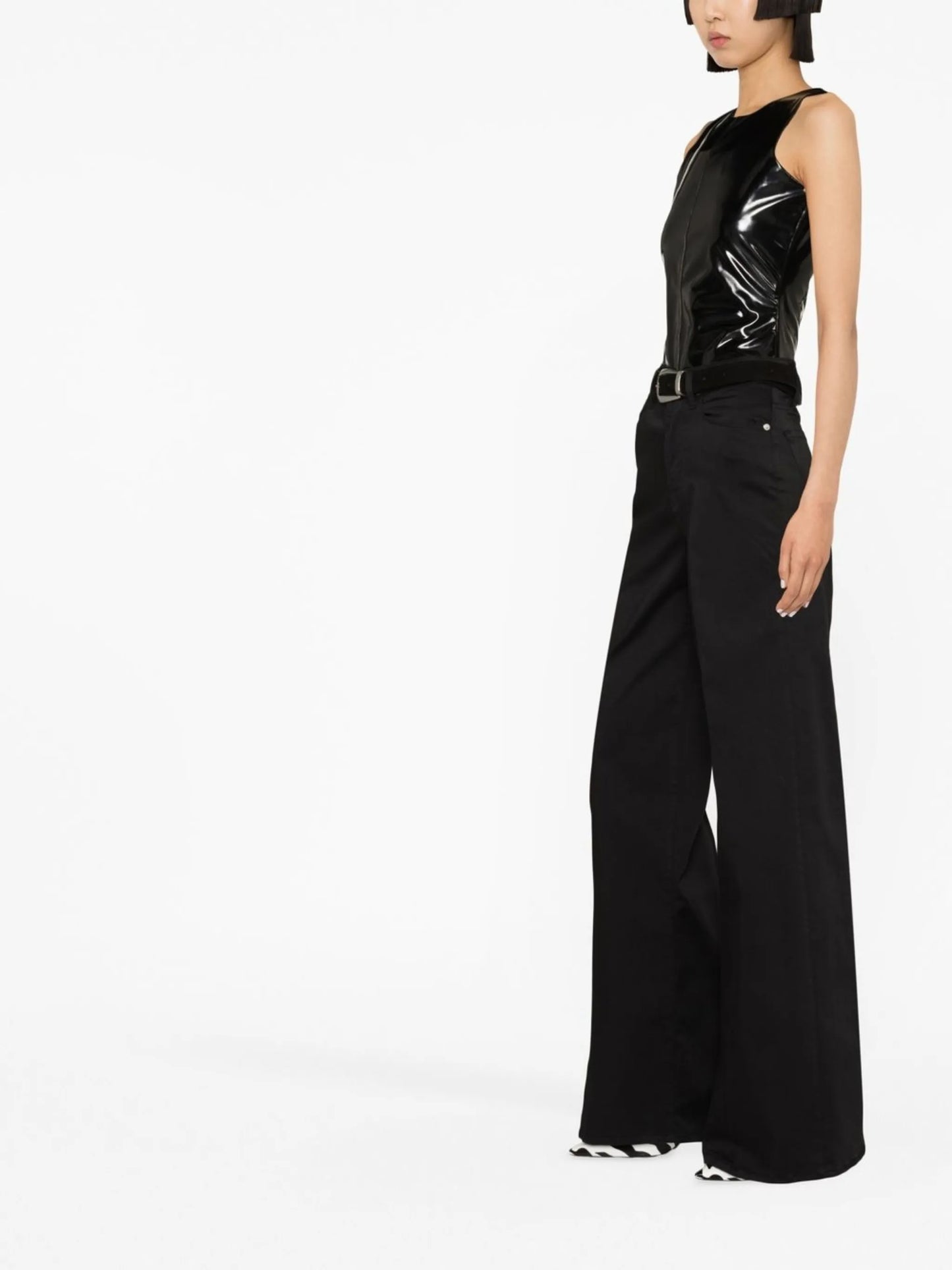 Le Pixie Palazzo wide-leg jeans