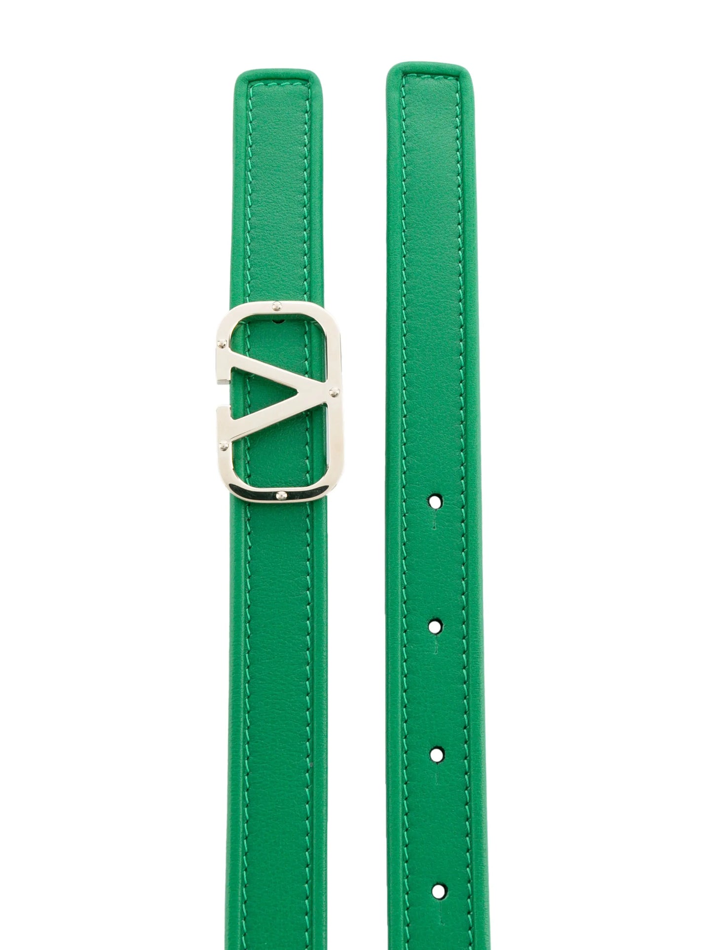 VLogo Signature leather belt