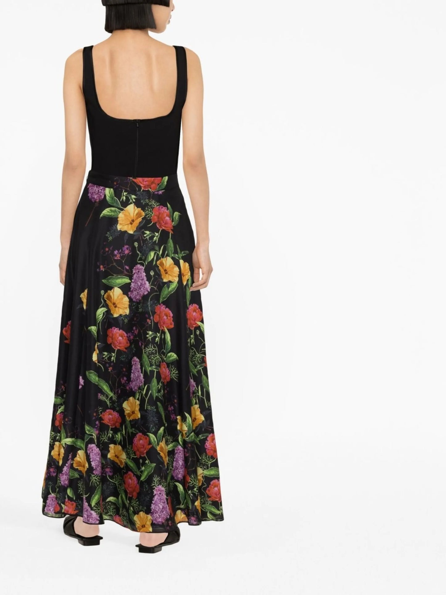 Tana floral print skirt