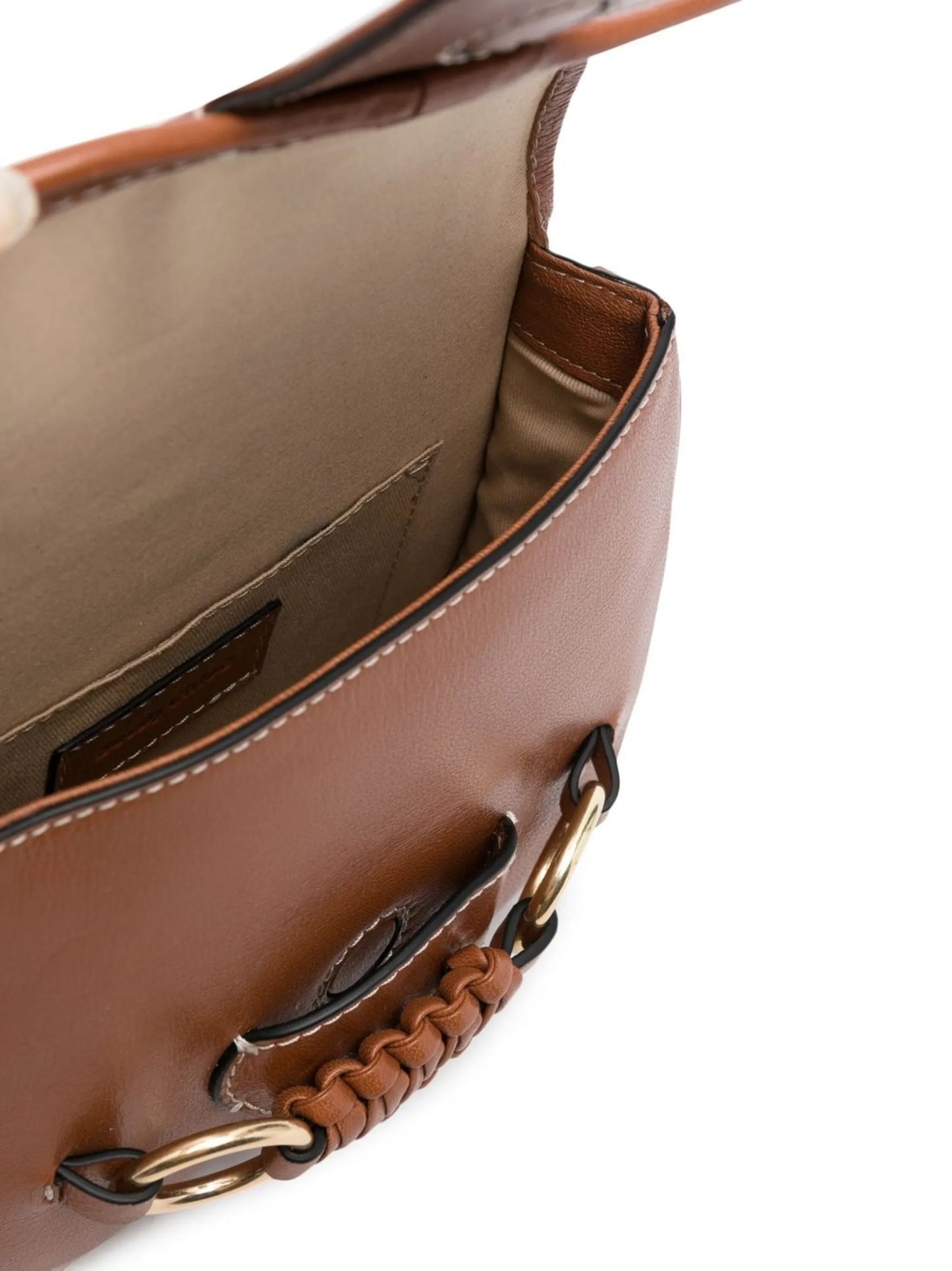 Saddie leather shoulder bag