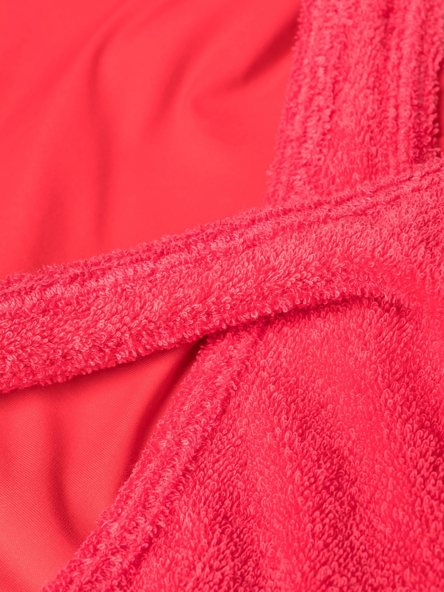 terry-cloth cut-out swimsuit