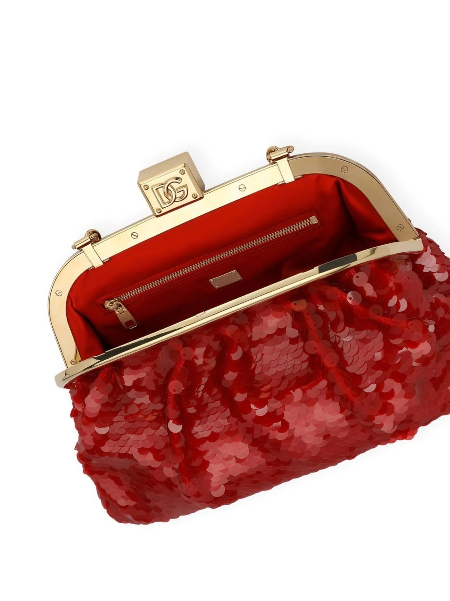 Maria sequin-embellished clutch bag