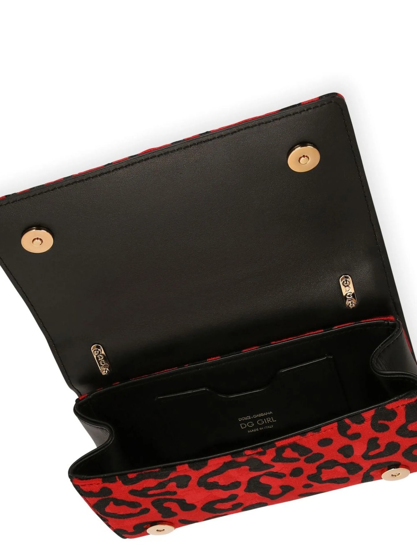 DG Girls leopard-print phone bag