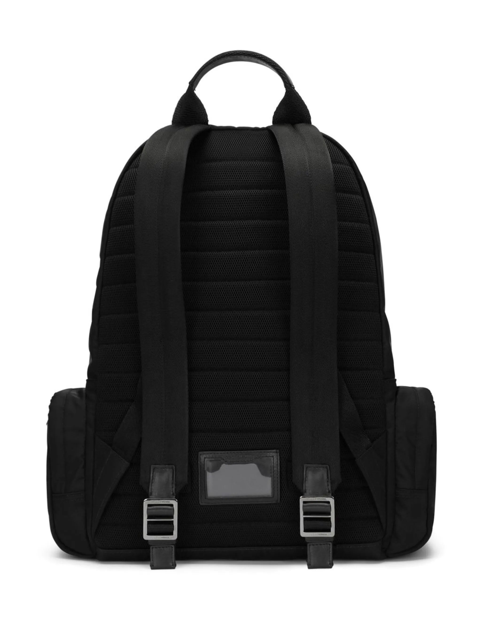 logo-stamp zipped backpack