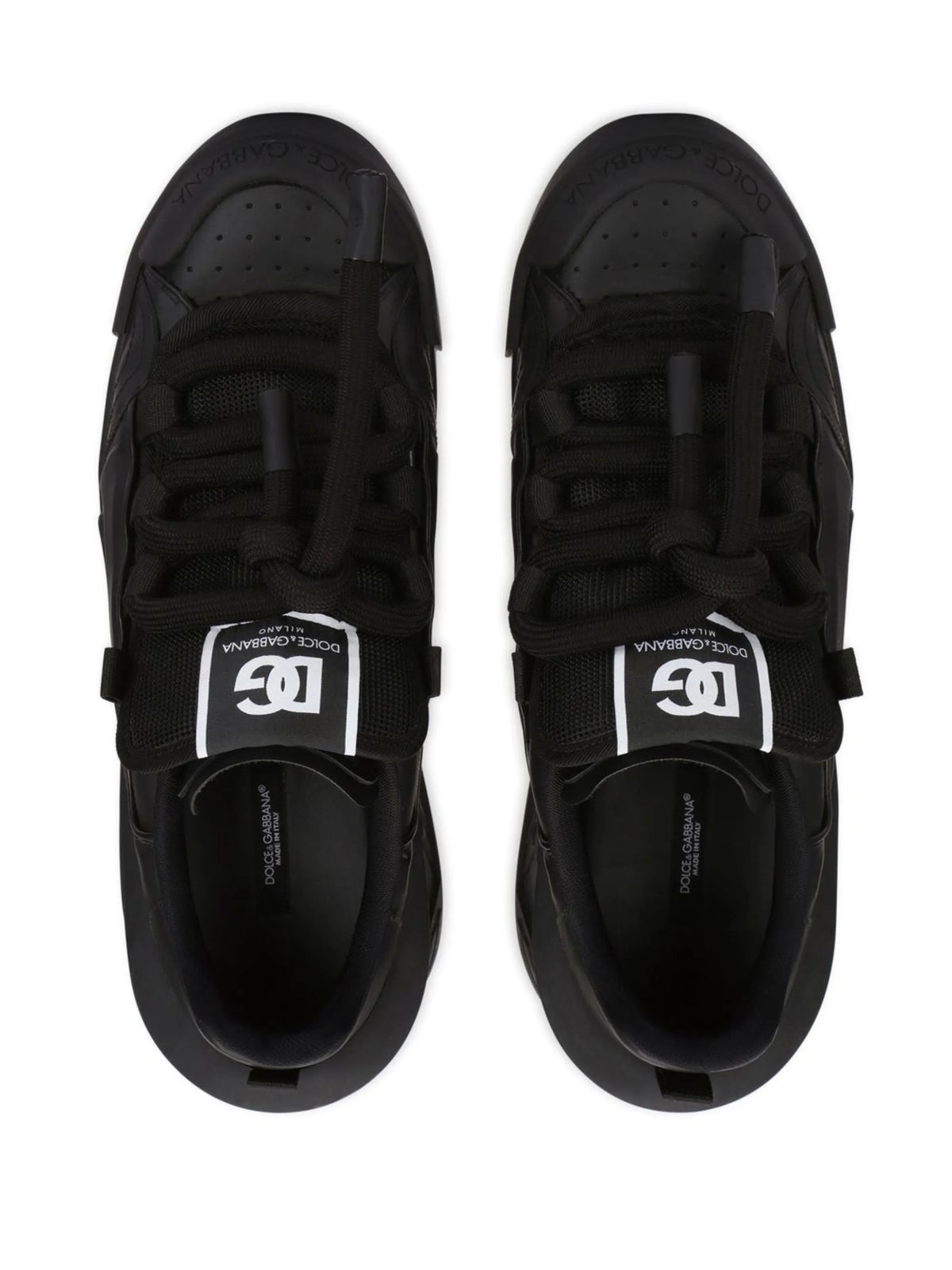 logo-patch low-top sneakers