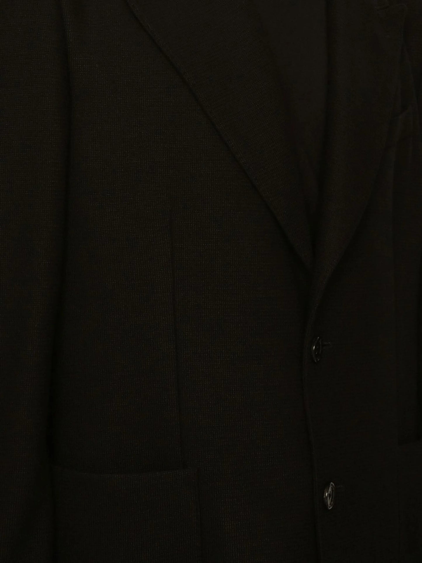 single-breasted fine-knit blazer