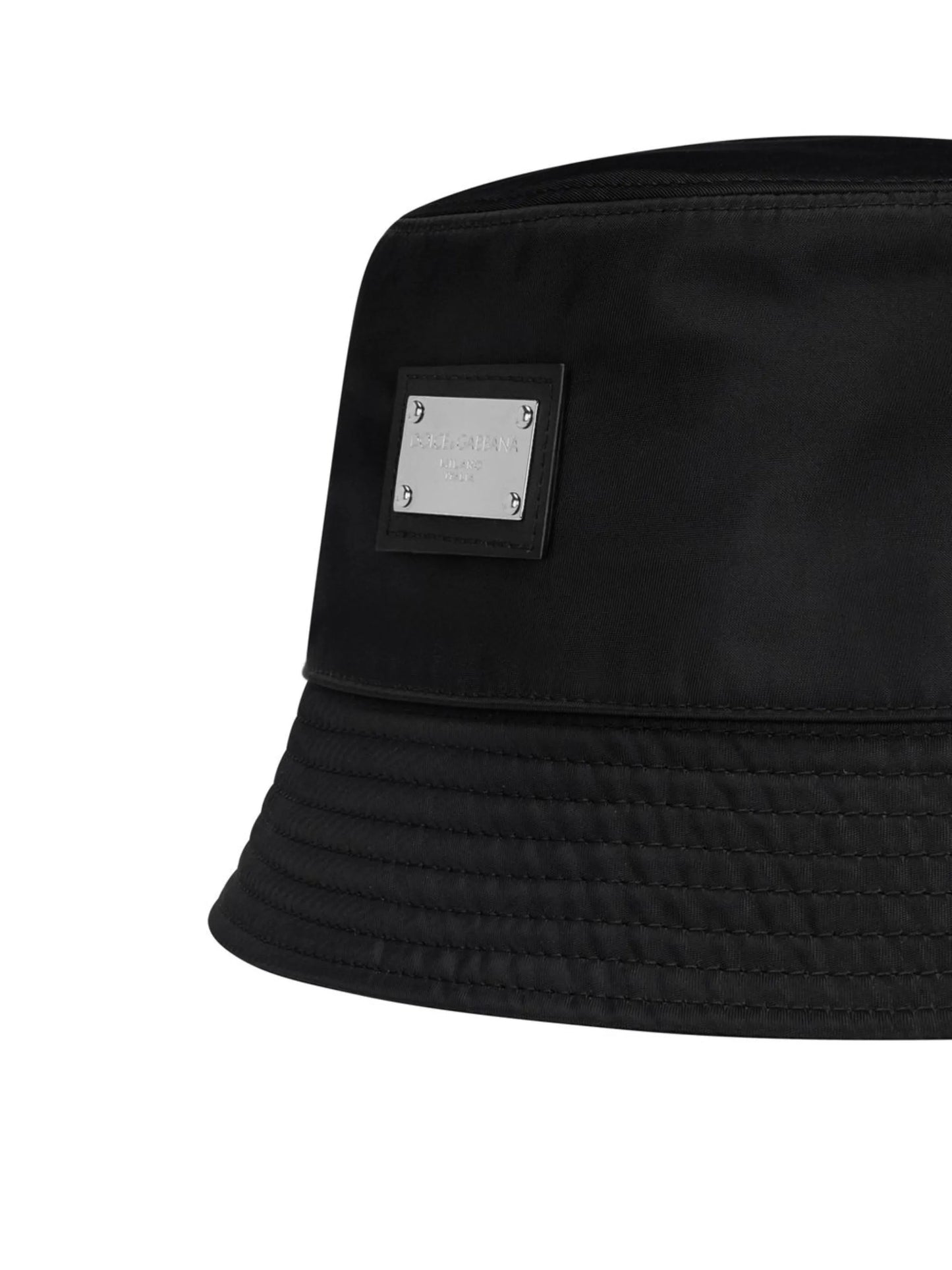 logo-appliqué bucket hat