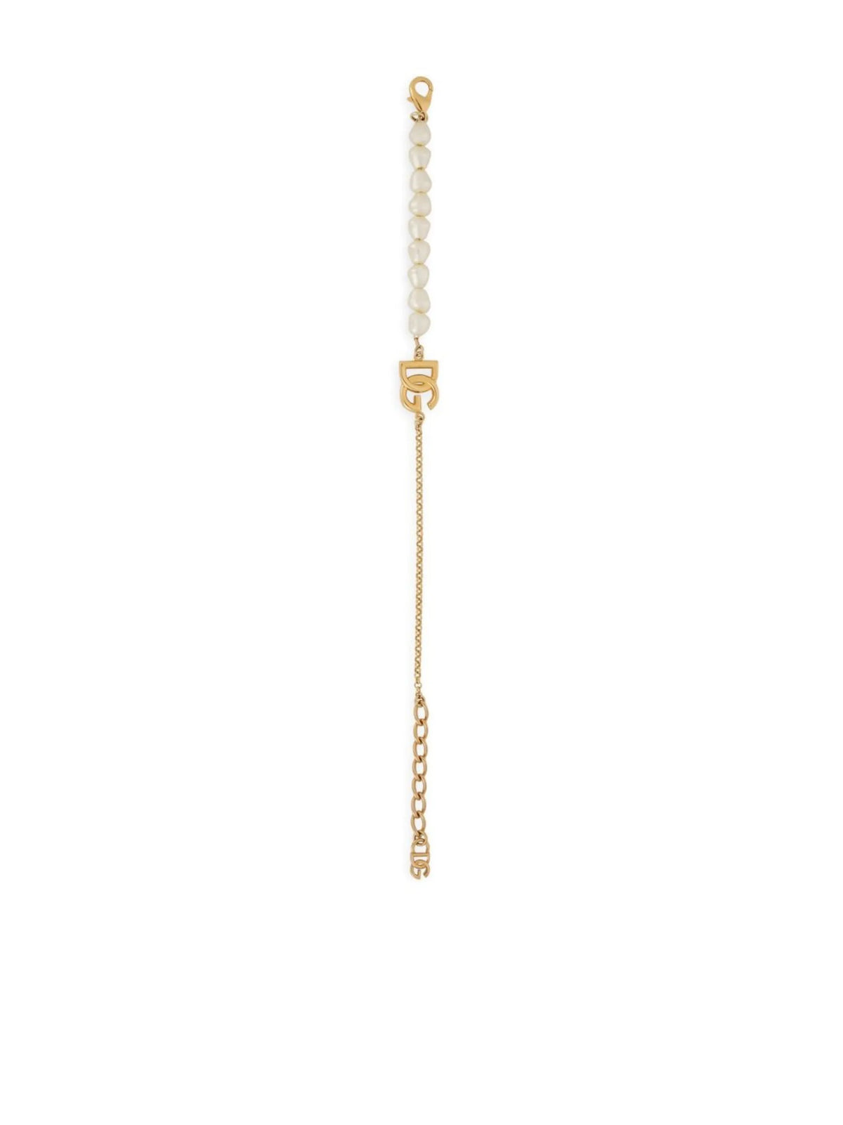 logo pearl bracelet