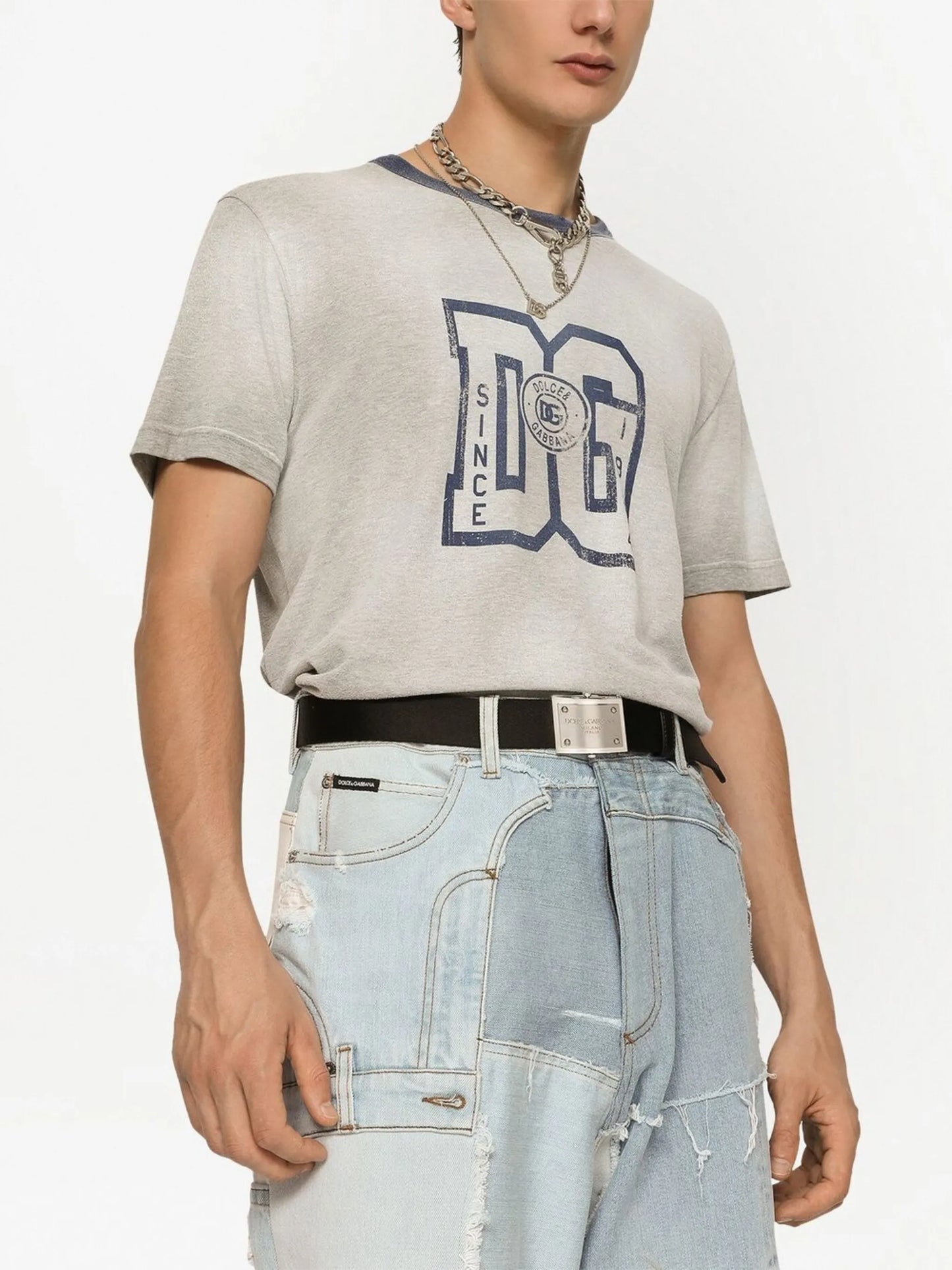 logo-print crew-neck T-shirt