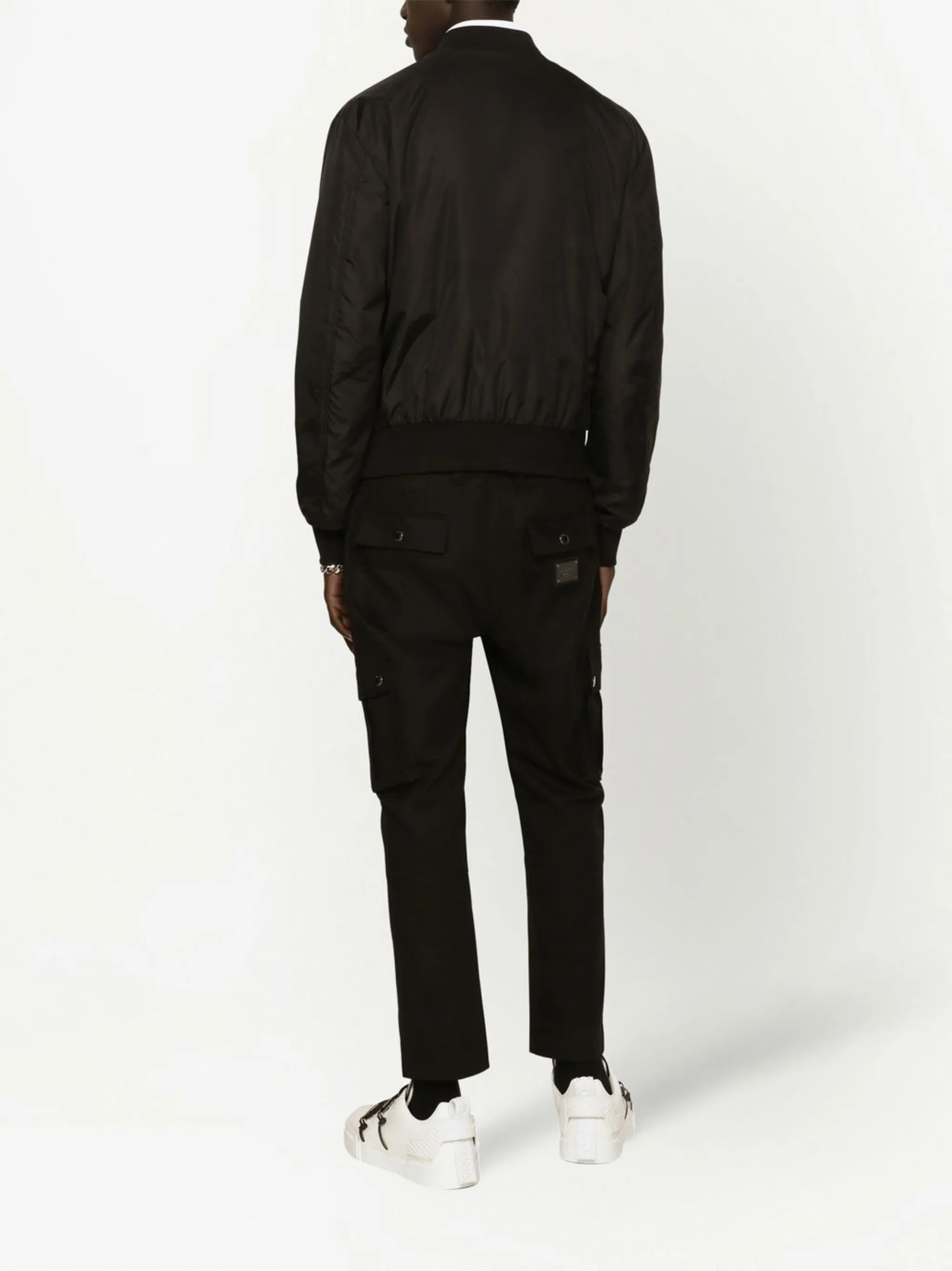 logo-tag track jacket