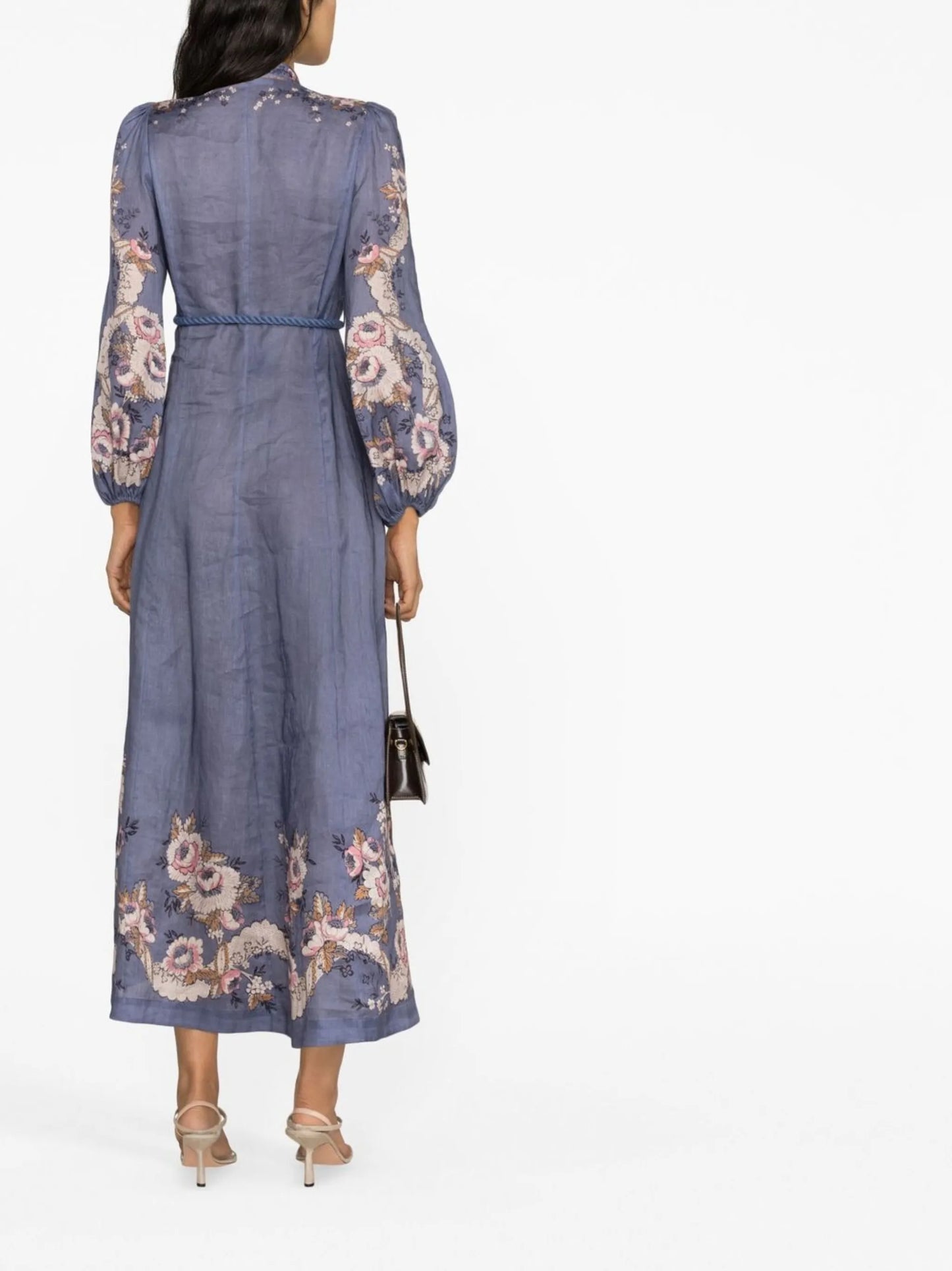 Vitali linen maxi dress
