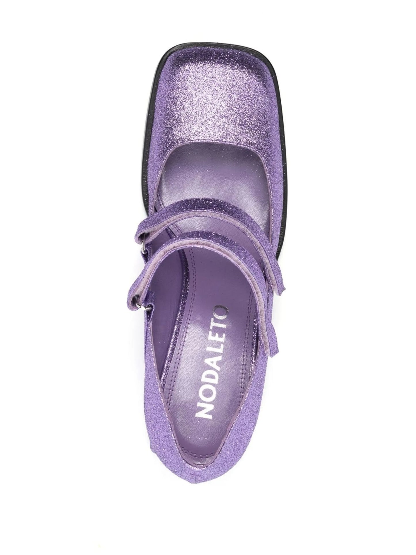 Bacara 55mm glitter mary-jane shoes