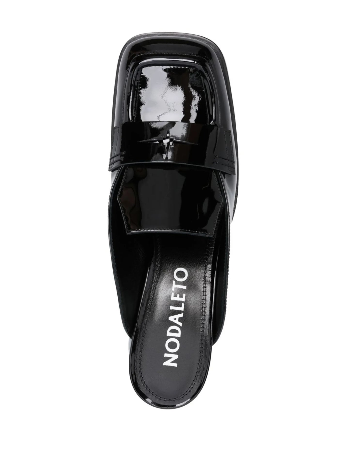 Cara square-toe 60mm mules