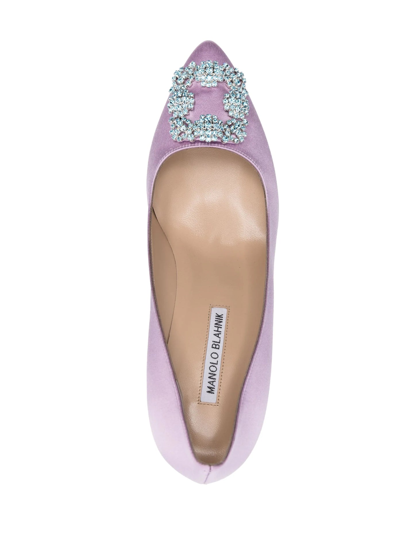 Hangisi 70mm satin pumps