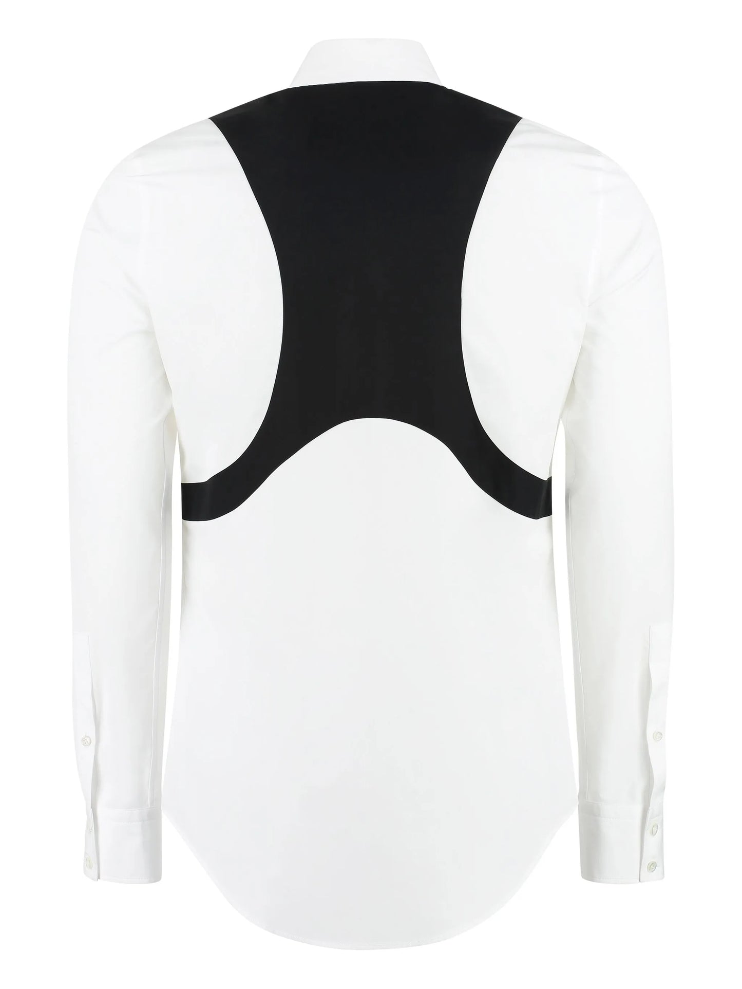 Harness button-up shirt