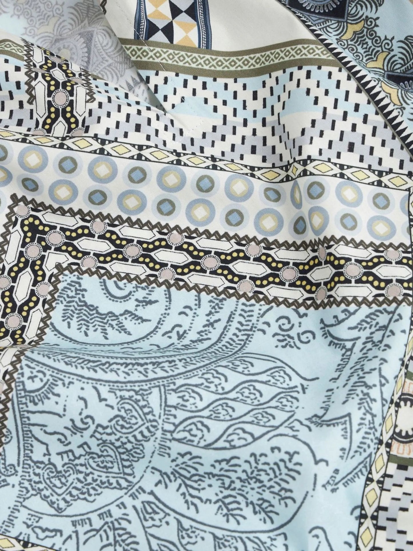 pouch-print cotton top