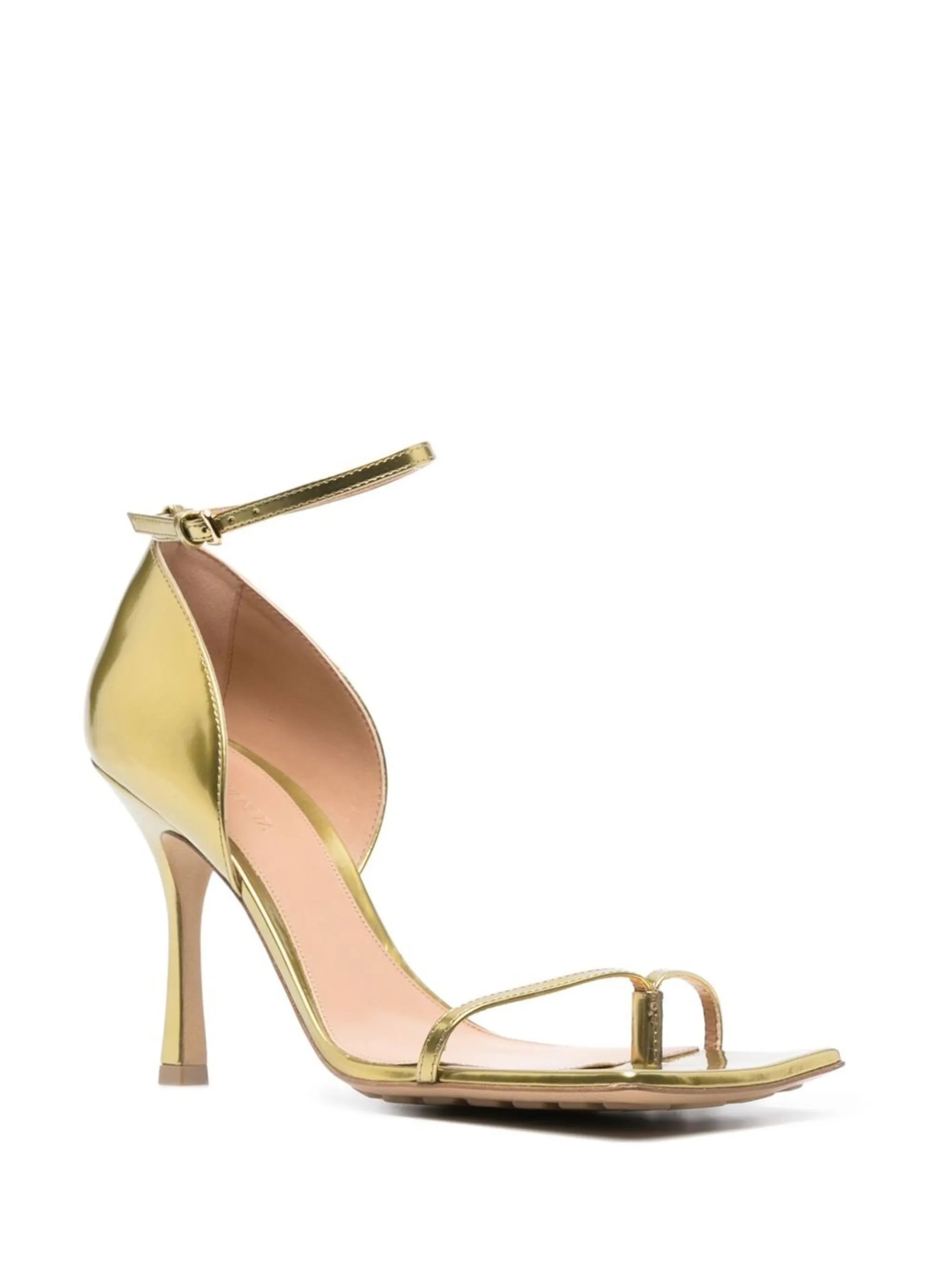 90mm leather sandals