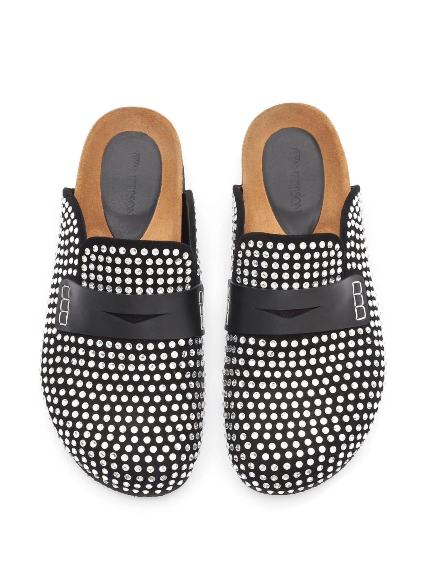 Diamond rhinestone slides