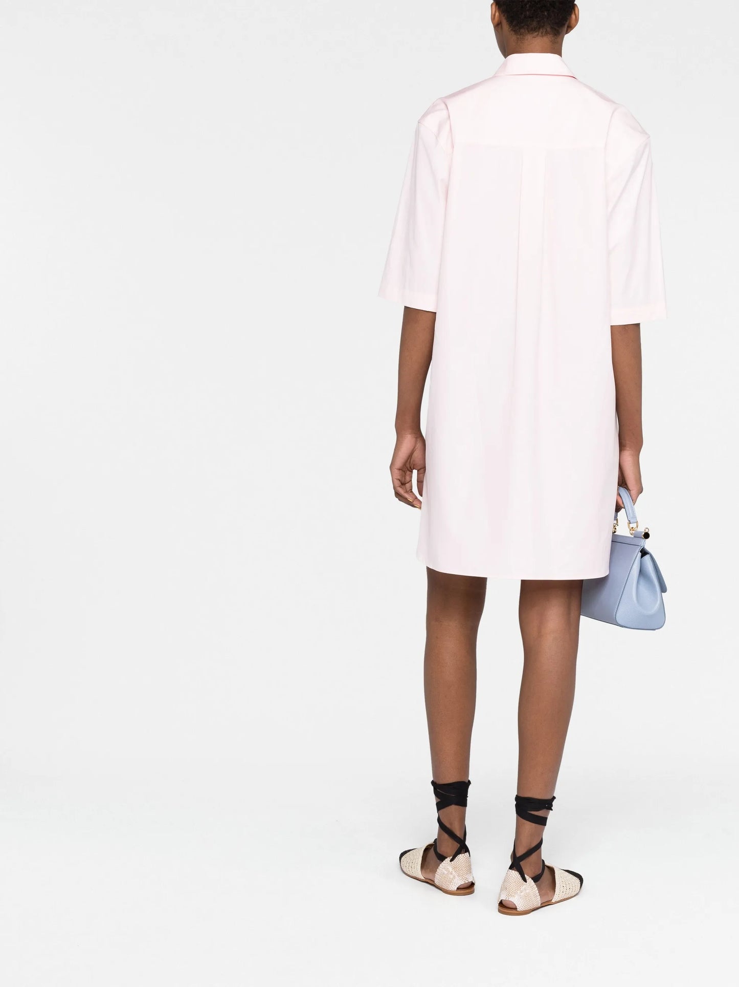 short-sleeve shirt dress