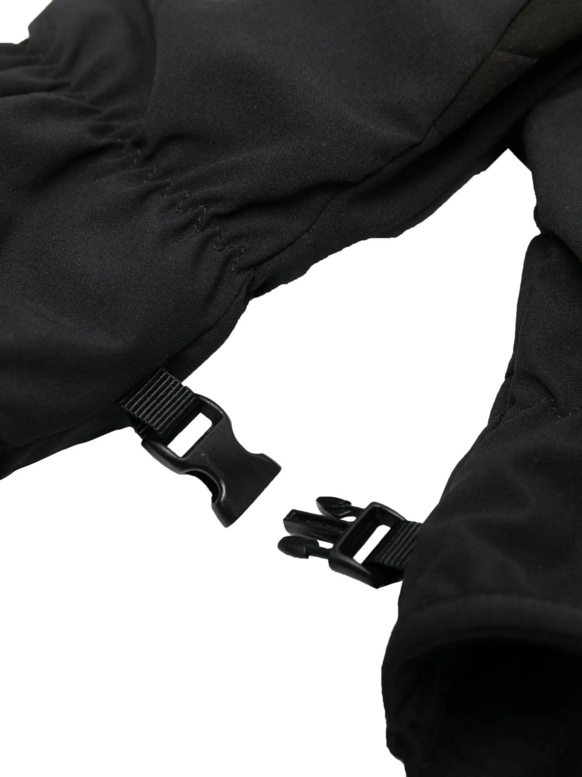 logo-embroidered gloves