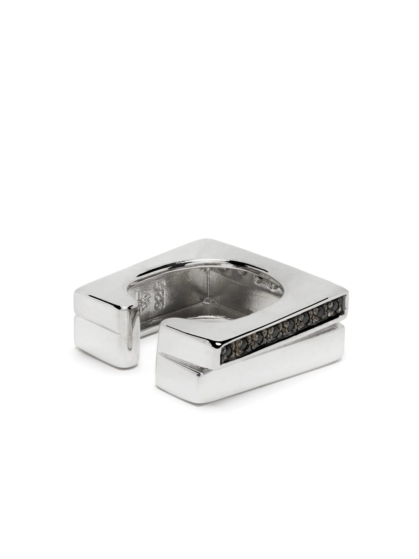 Step sterling-silver ear cuff