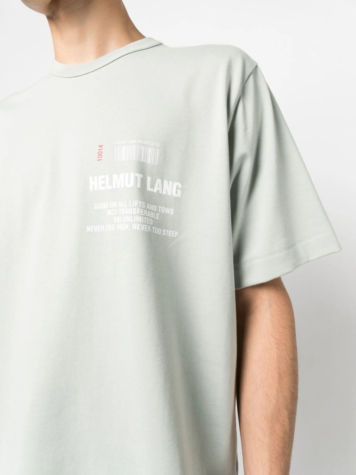 Grey Logo-Print T-Shirt