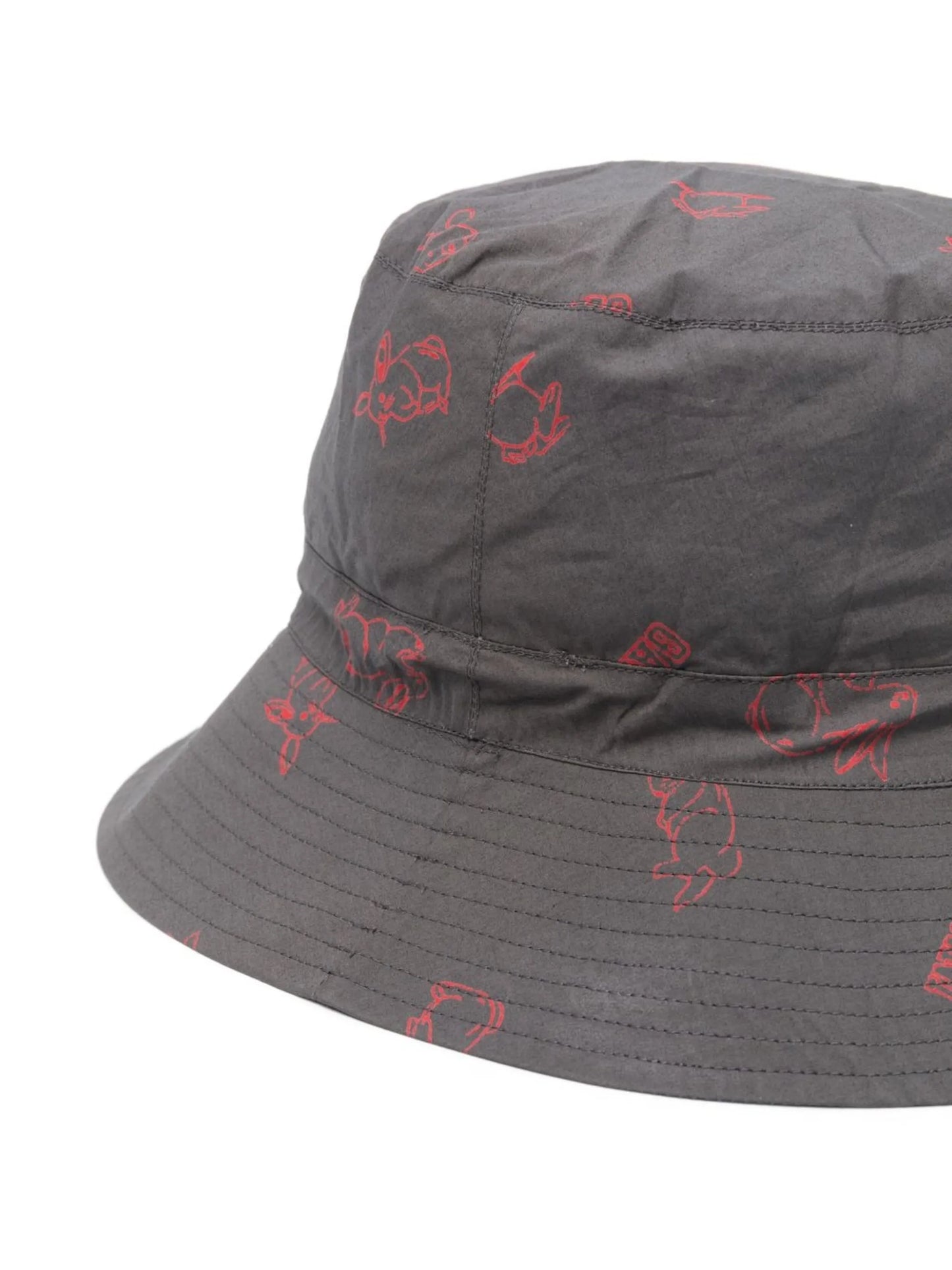 all-over logo-print bucket hat