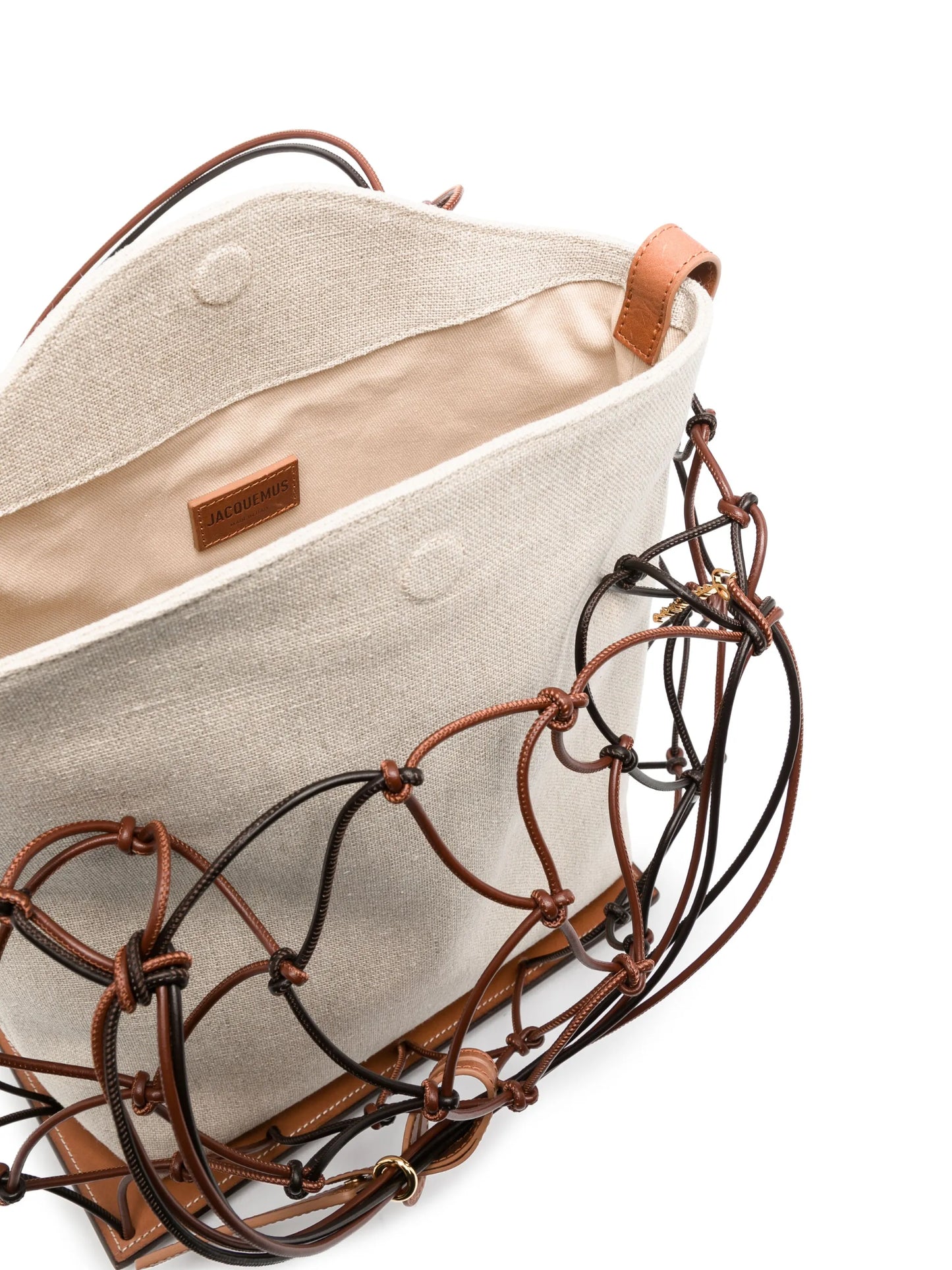 fishnet tote bag