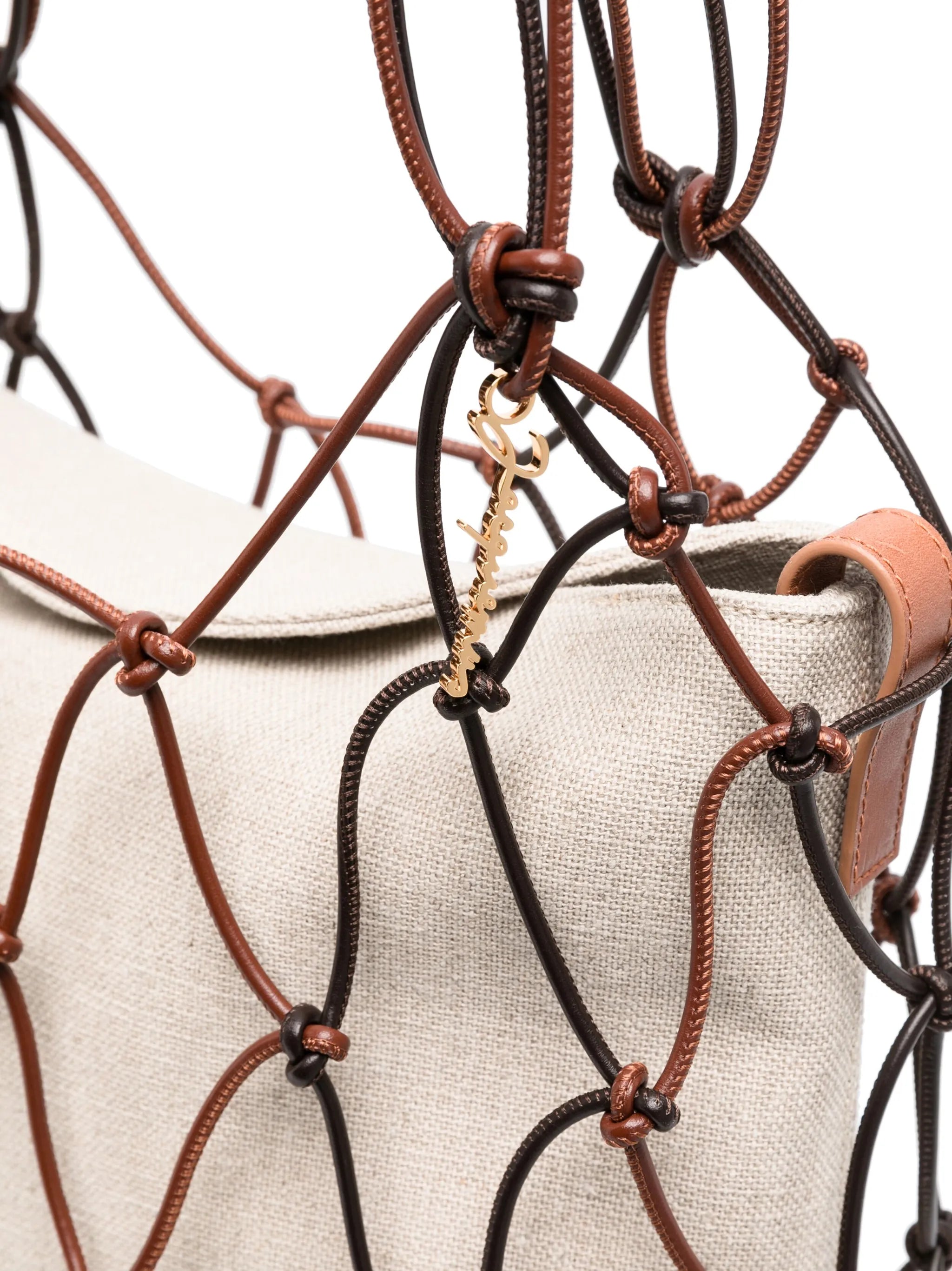 fishnet tote bag